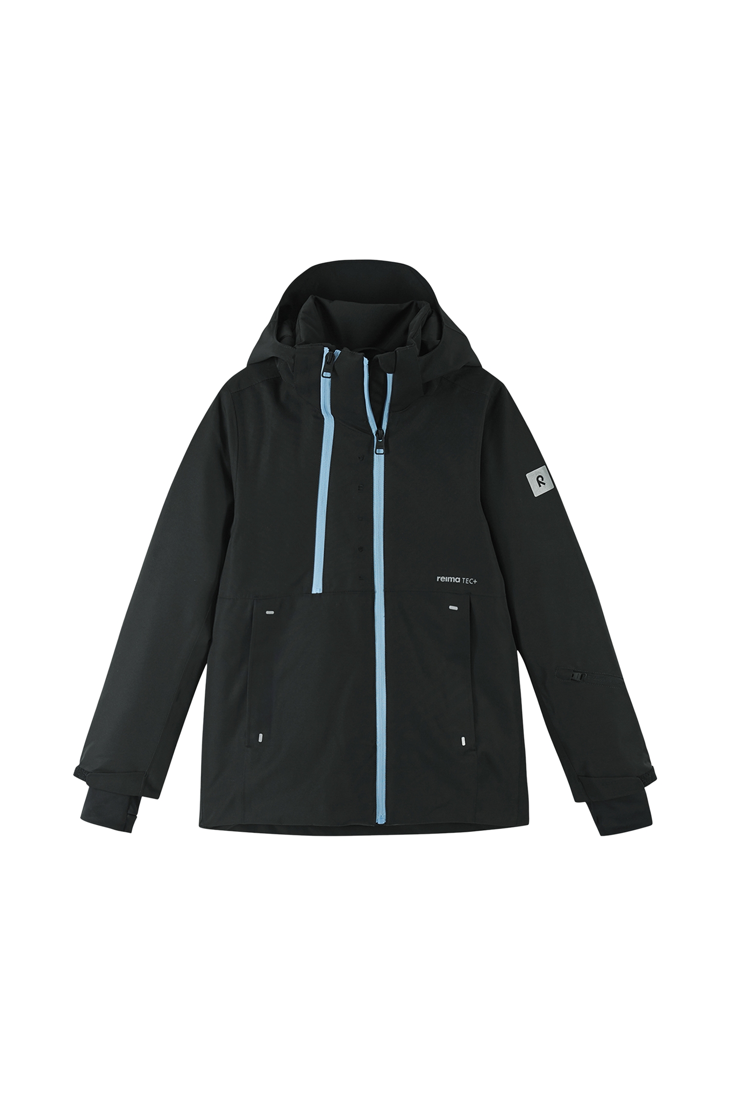 Image of reima Perille Mädchen Skijacke Schwarz, , Größe: 104