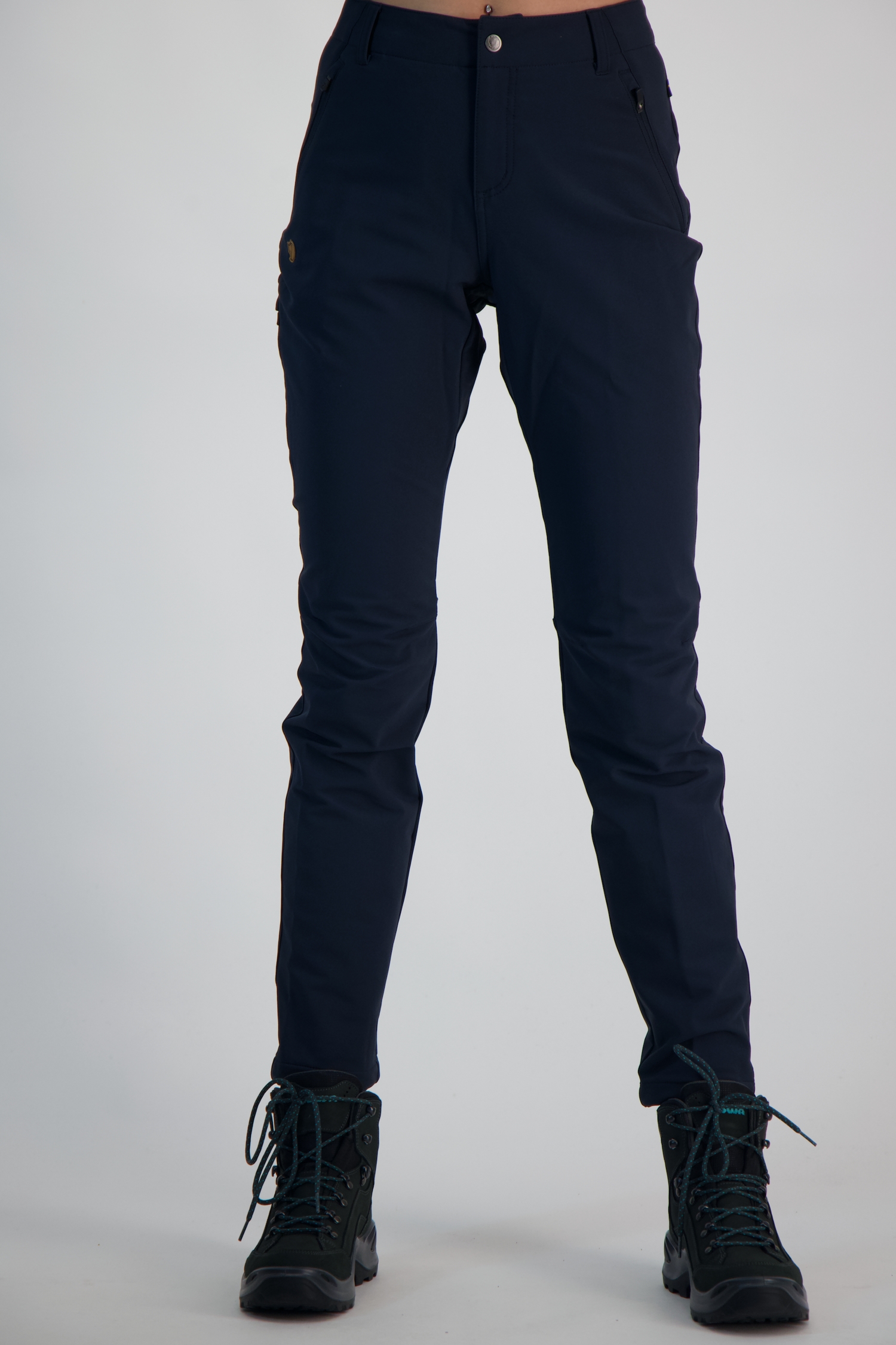 Image of Fjällräven Abisko Winter Stretch Damen Wanderhosen Blau, Damen, Größe: 40