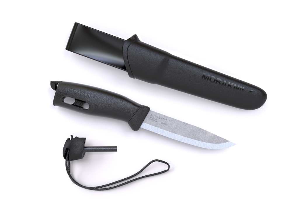 Image of Morakniv Companion Spark Messer Schwarz, Herren, Größe: 0