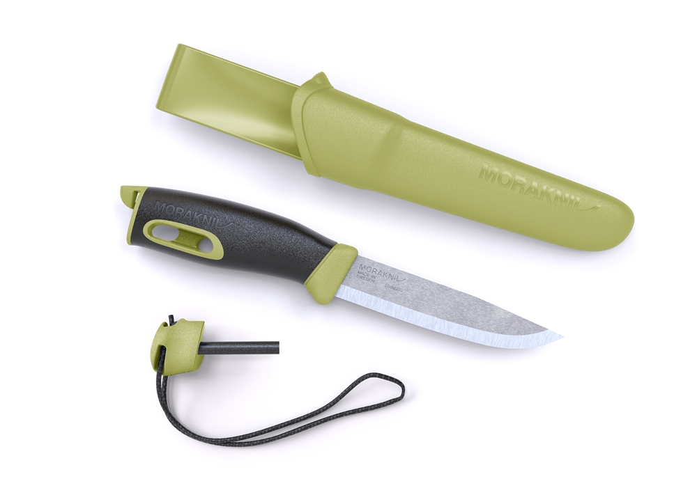 Image of Morakniv Companion Spark Messer Grün, Herren, Größe: 0