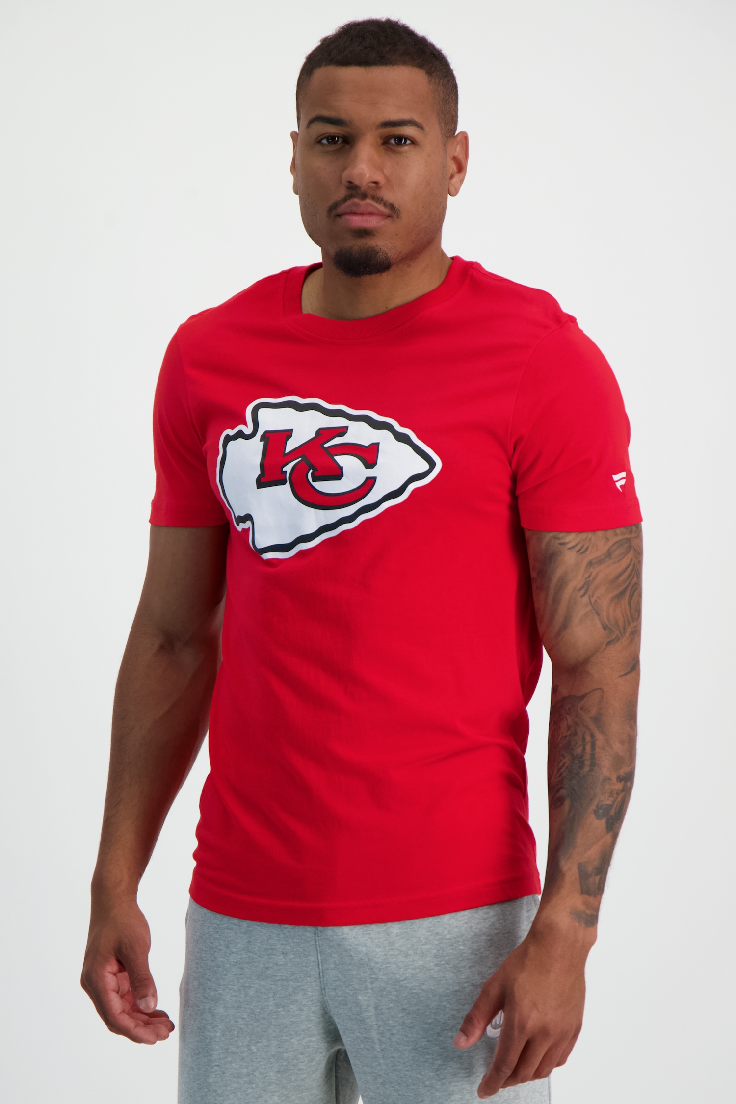 Image of Nike Kansas City Chiefs Primary Logo Graphic Herren T-Shirt Rot, Herren, Größe: S