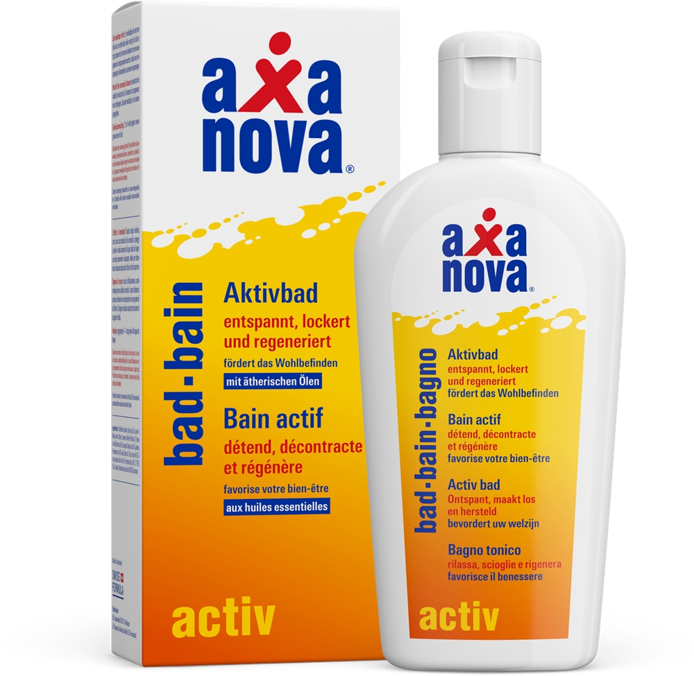 Image of Axanova Activ 250 ml Badezusatz Gelb, Herren, Größe: 0