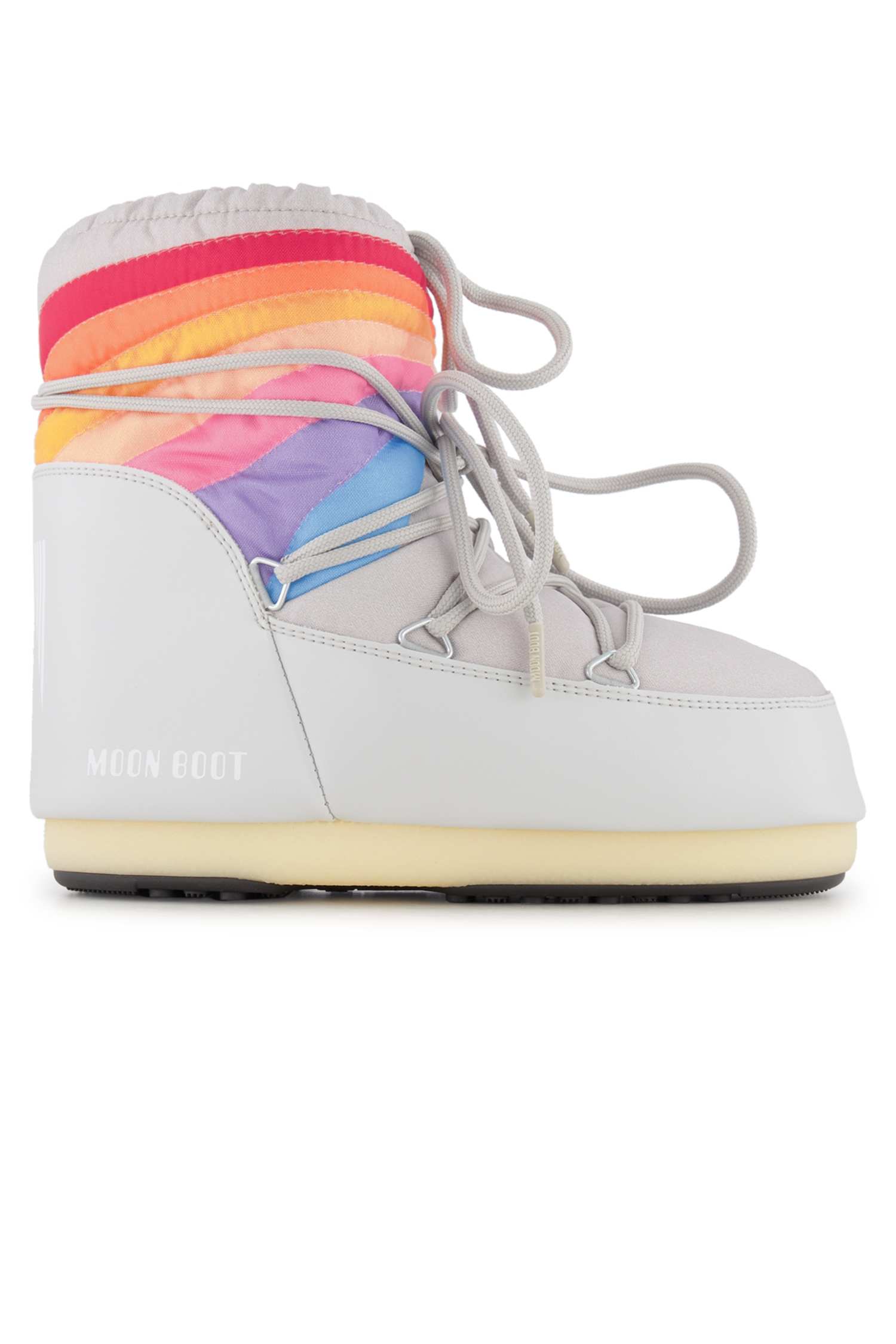 Image of Moon Boot Icon Low Rainbow Damen Winterboot Multicolor, Damen, Größe: 39/41