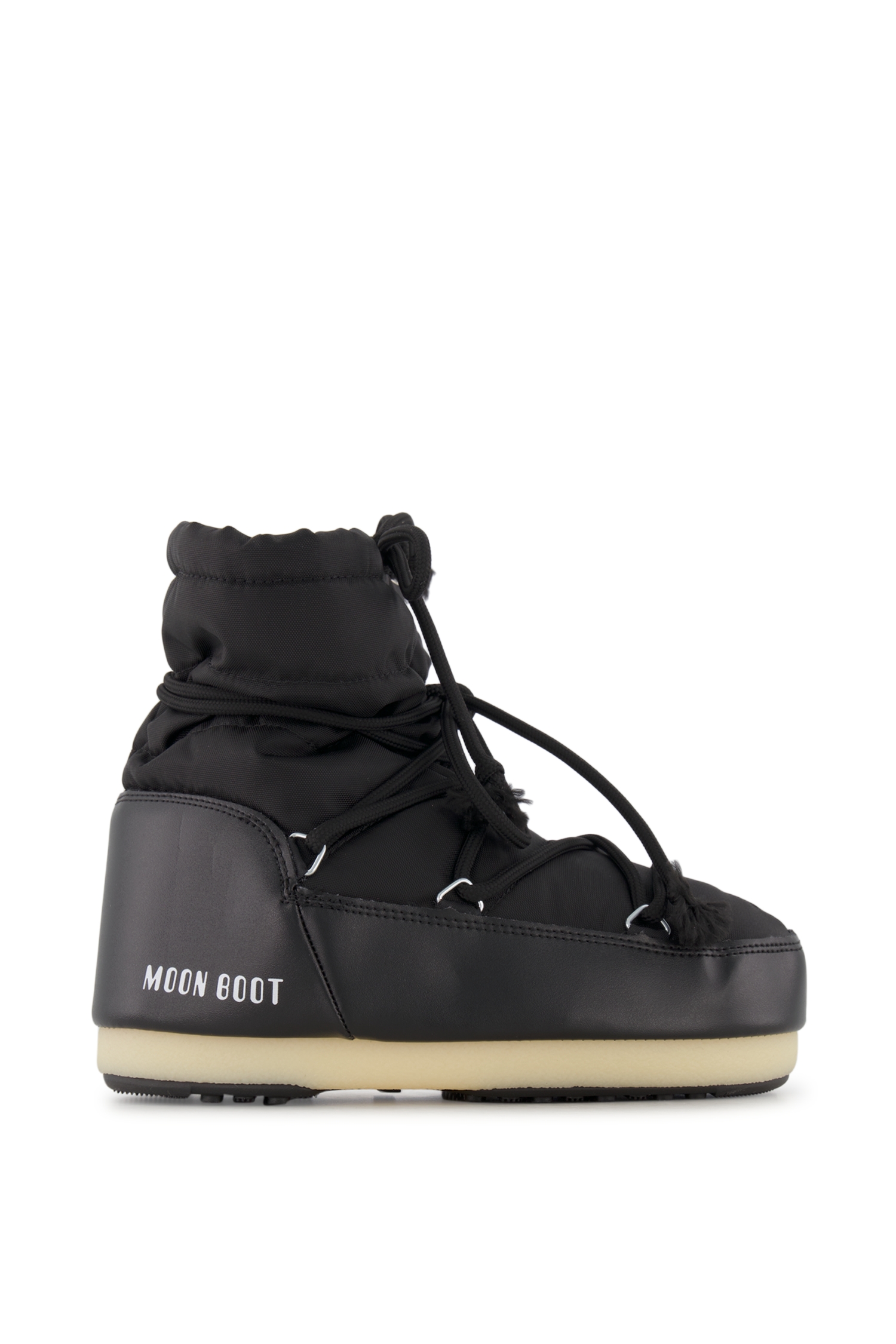 Image of Moon Boot Icon Light Low Nylon Damen Winterboot Schwarz, Damen, Größe: 35/36