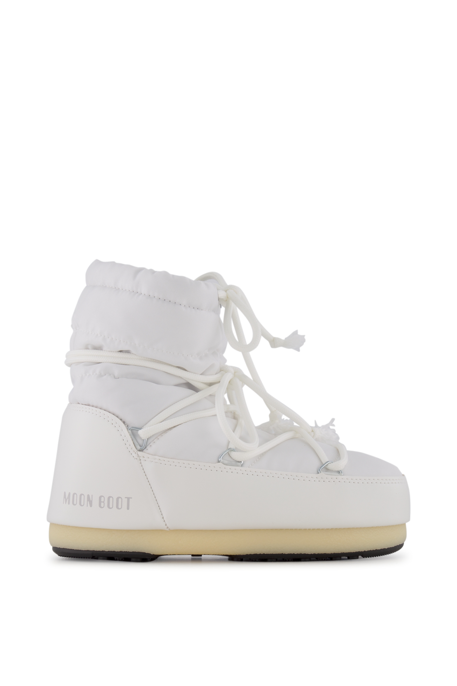 Image of Moon Boot Icon Light Low Nylon Damen Winterboot Weiss, Damen, Größe: 37/38