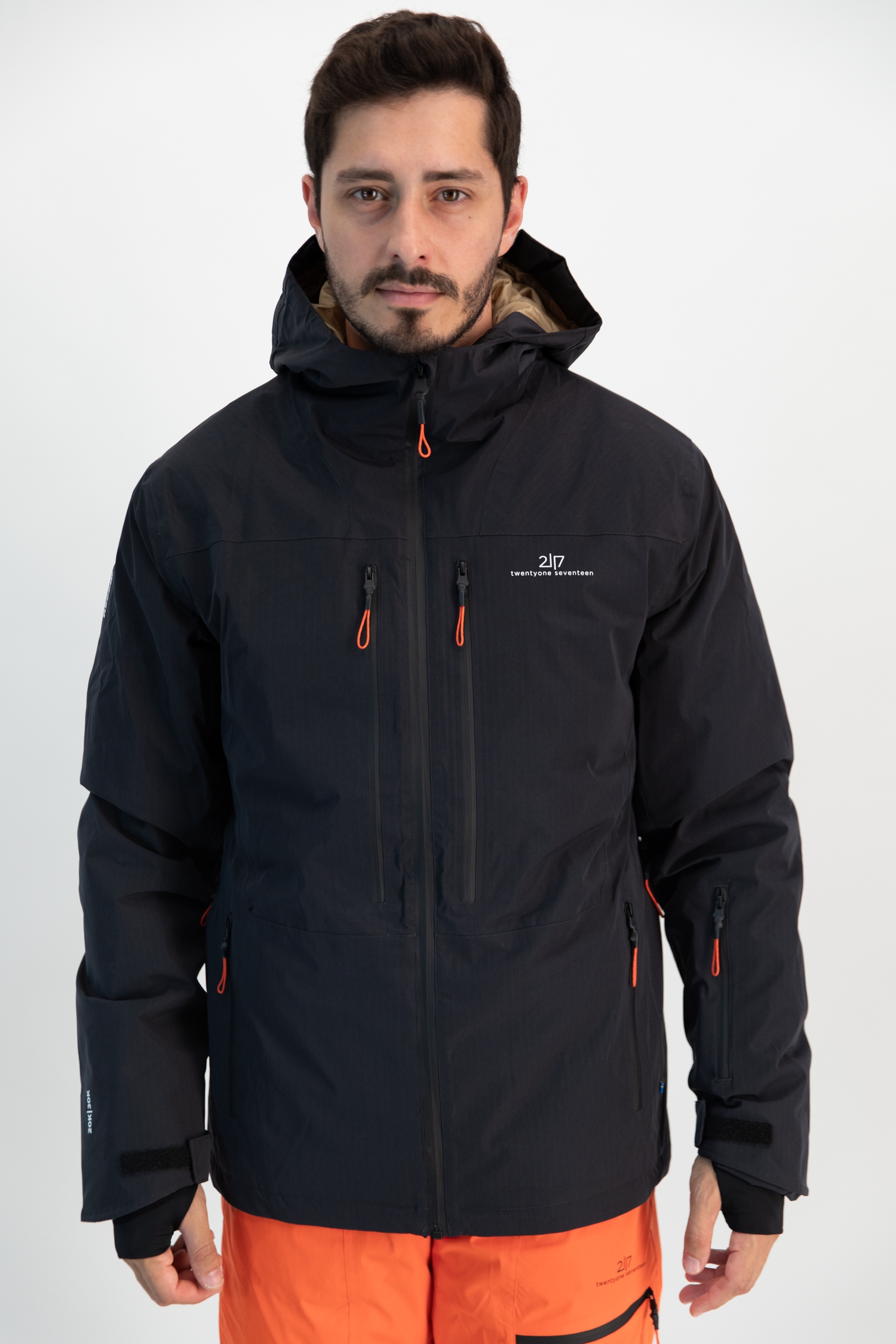 2117 OF SWEDEN Ebbared ECO Light Padded Herren Skijacke Schwarz, Herren, Größe: L