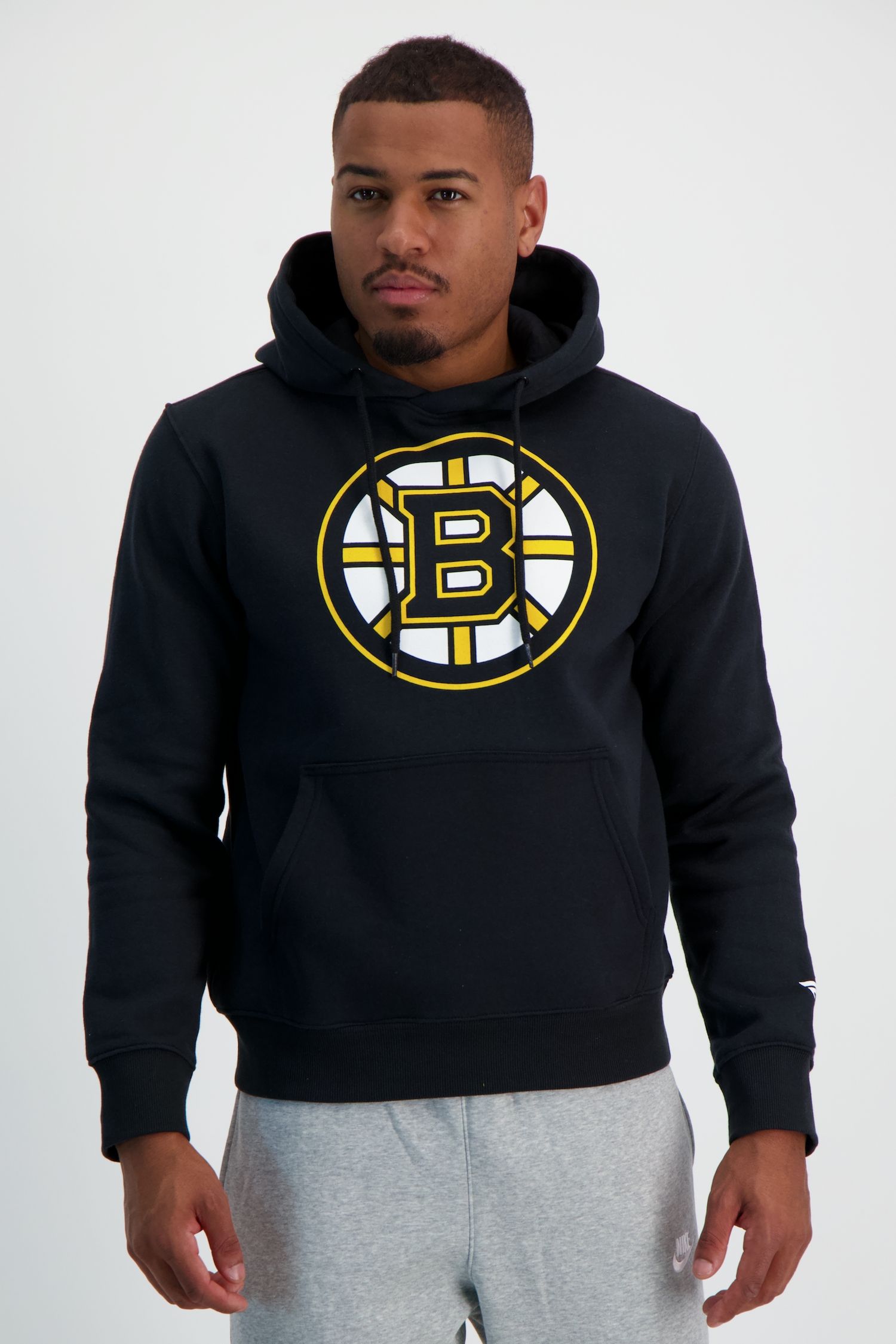 Image of Fanatics Boston Bruins Primary Logo Graphic Herren Hoodie Schwarz, Herren, Größe: S