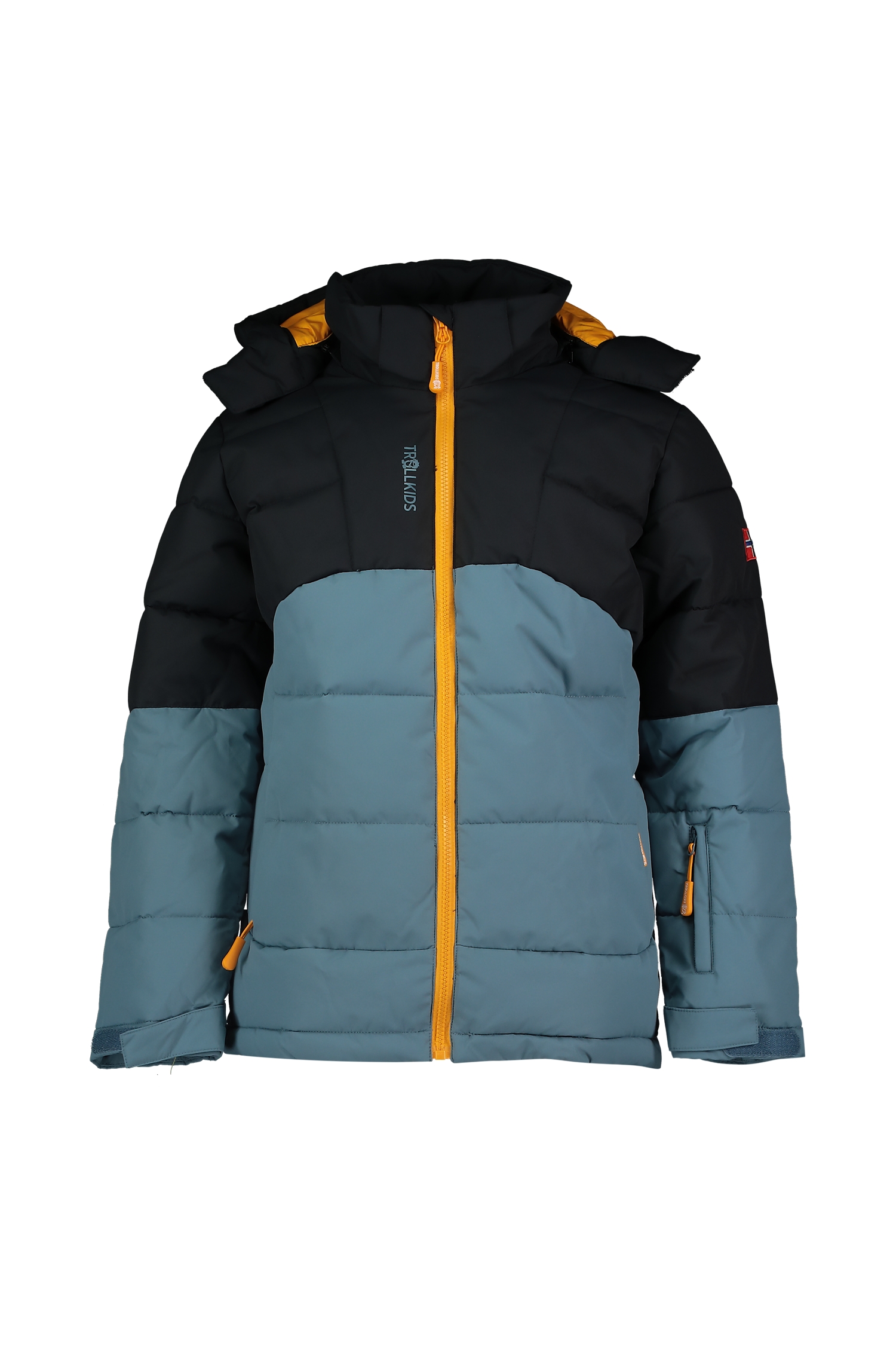Trollkids Gryllefjord Kinder Winterjacke Blau, , Größe: 152