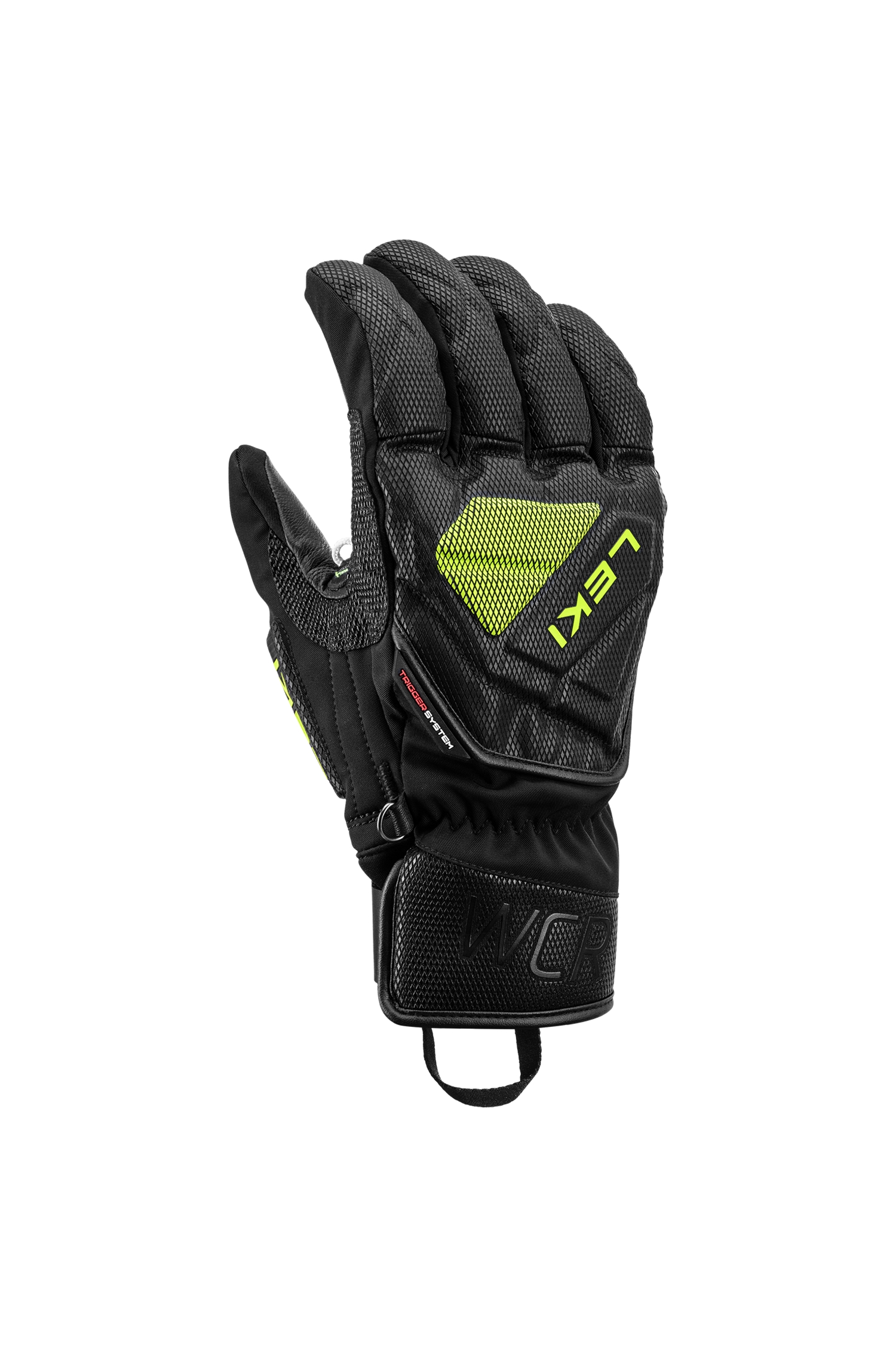 LEKI WCR C-Tech 3D Herren Skihandschuh Schwarz, Herren, Größe: 8
