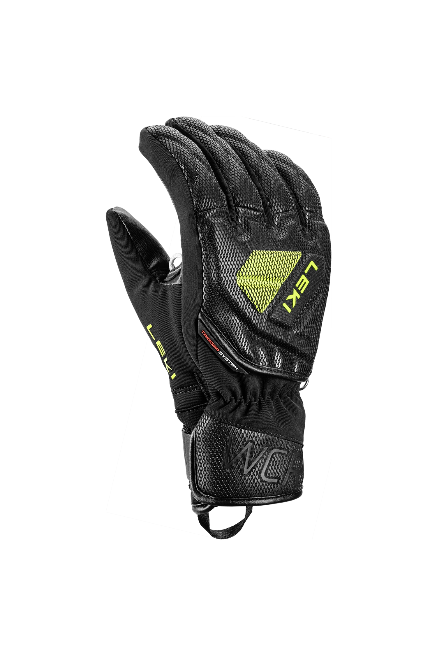 Image of LEKI WCR C-Tech 3D Kinder Skihandschuh Schwarz, , Größe: 5