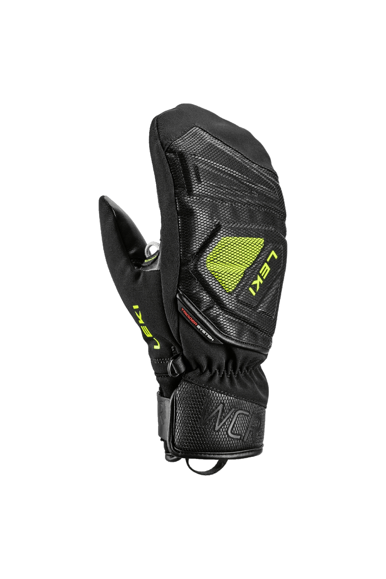 Image of LEKI WCR C-Tech 3D Kinder Fausthandschuh Schwarz, , Größe: 5