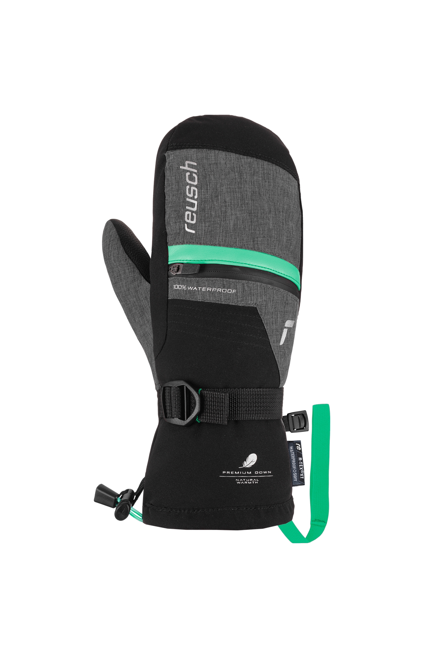Image of Reusch Lando R-TEX® XT Kinder Fausthandschuh Grau, , Größe: 5 1/2