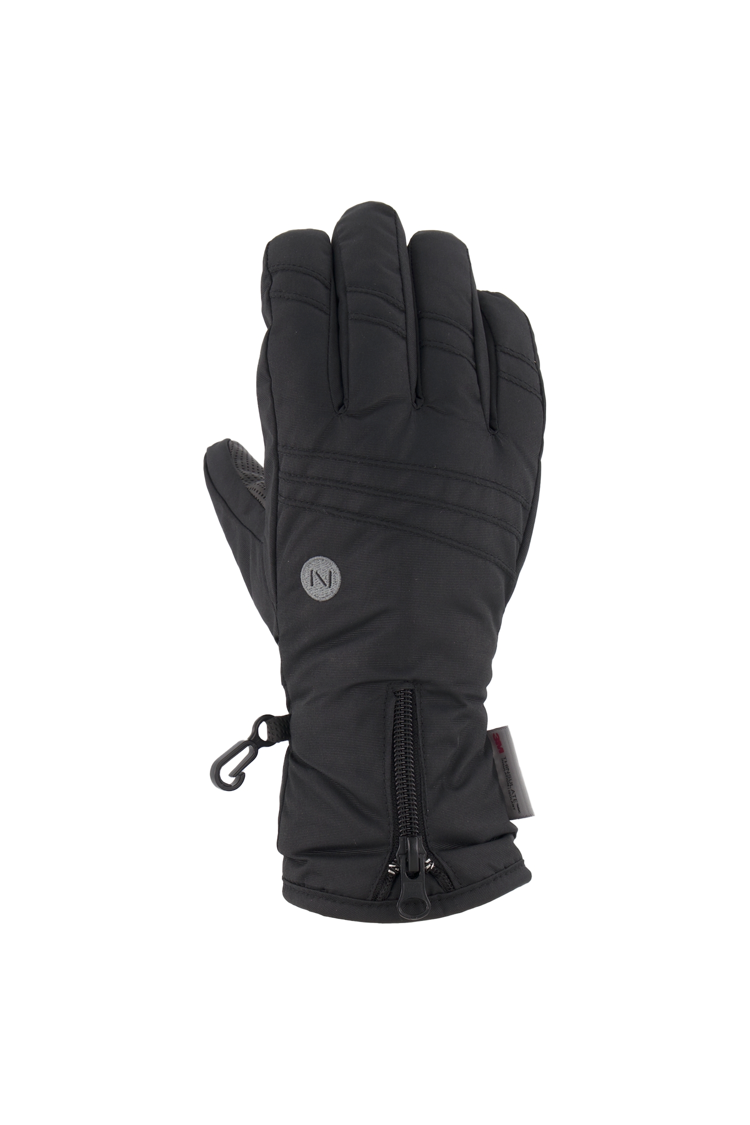 Image of 46 NORD Damen Skihandschuh Schwarz, Damen, Größe: L