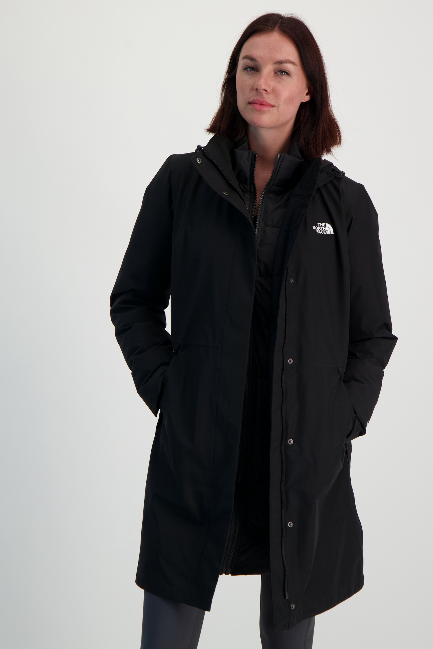 The North Face Suzanne Triclimate 3in1 Damen Outdoormantel Schwarz, Damen, Größe: L