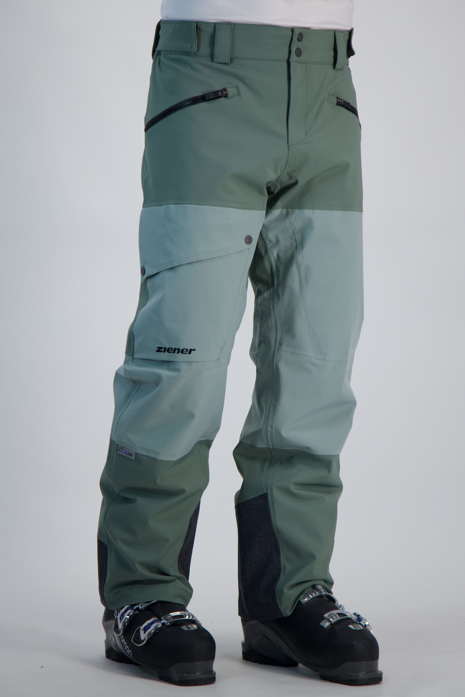 ziener Tiffin Herren Skihose Grün, Herren, Größe: 52