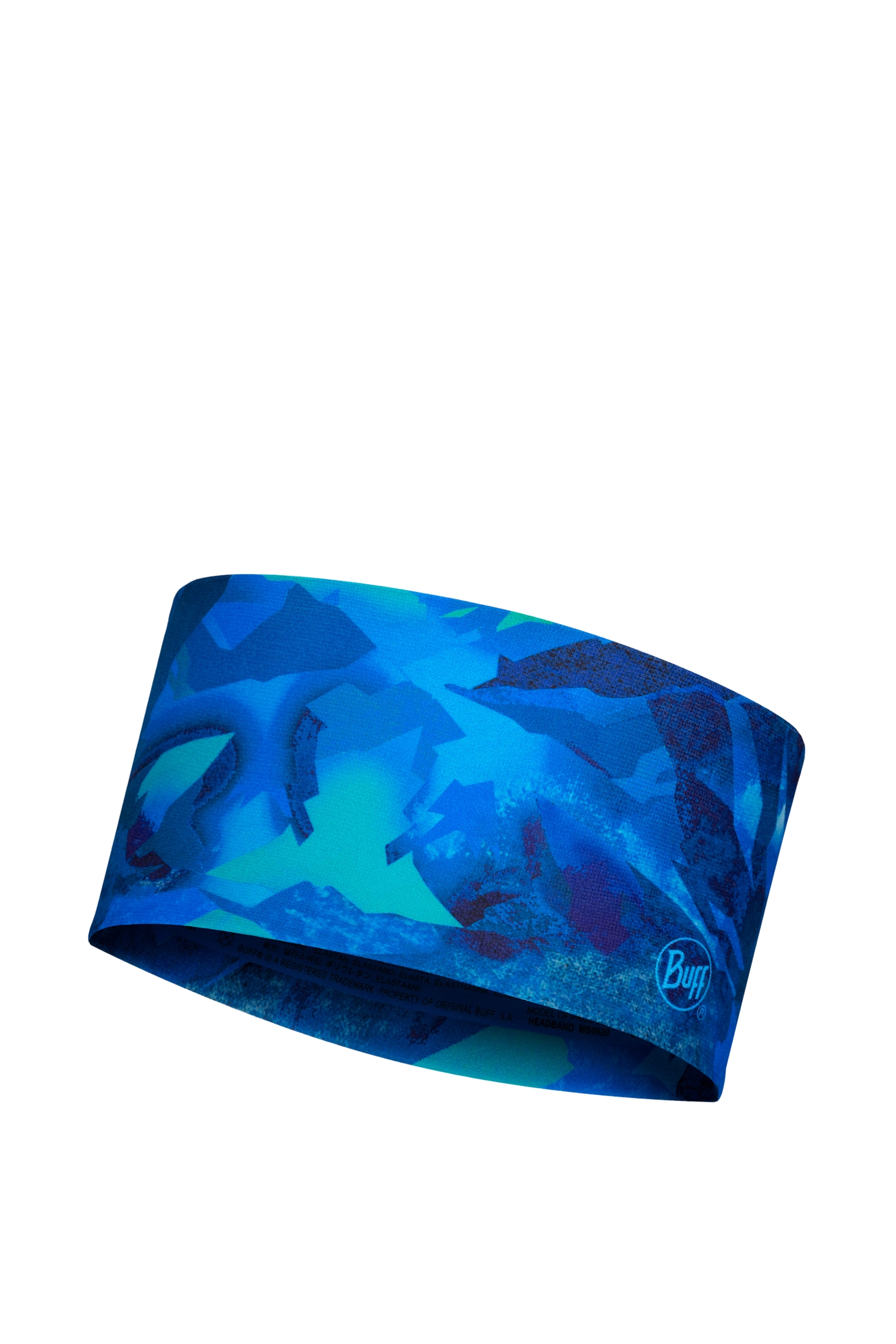 Image of Buff CoolNet UV® Wide Kinder Stirnband Blau, , Größe: ONE SIZE