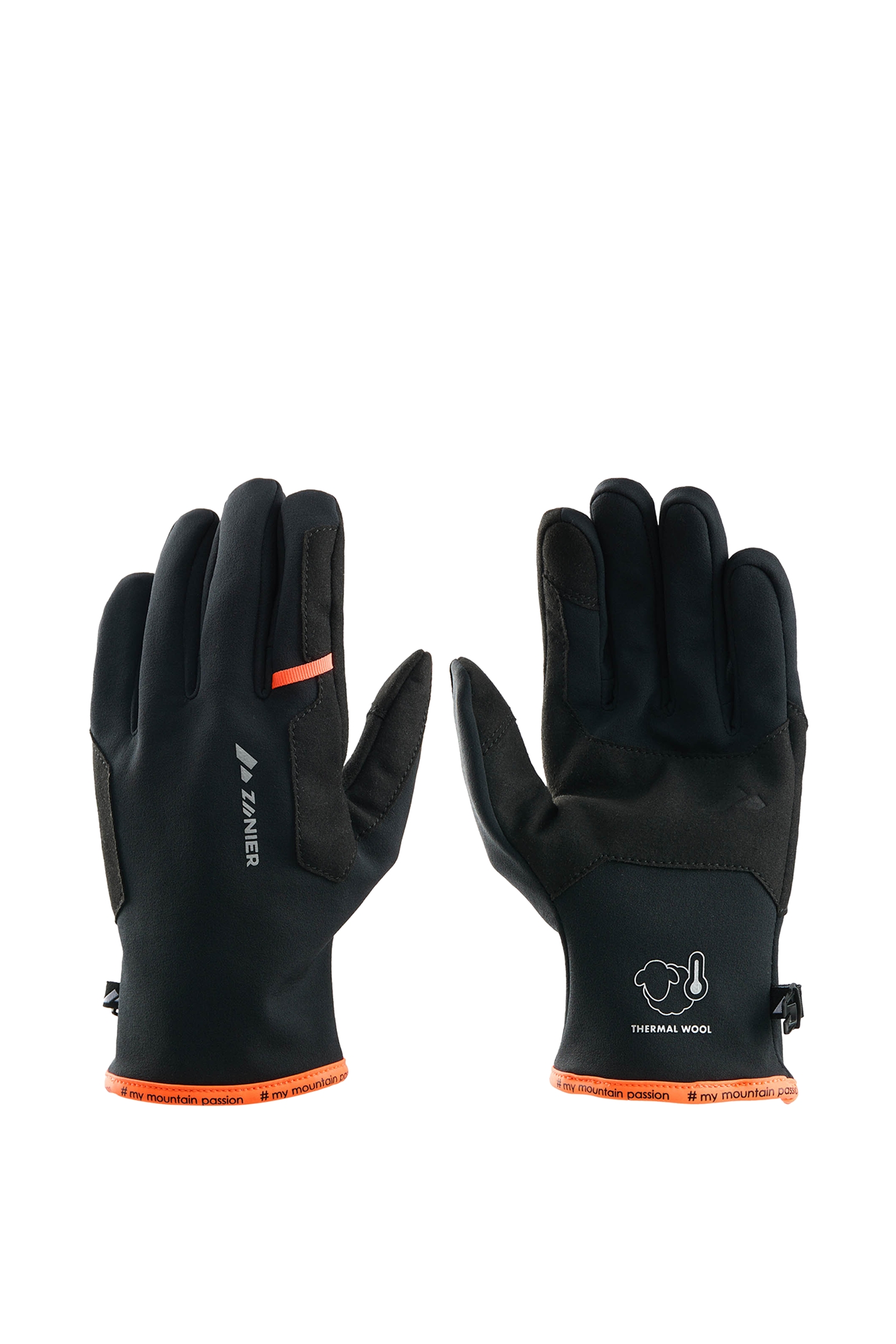 ZANIER Similaun UX Herren Multifunktionshandschuh Grau, Herren, Größe: 8
