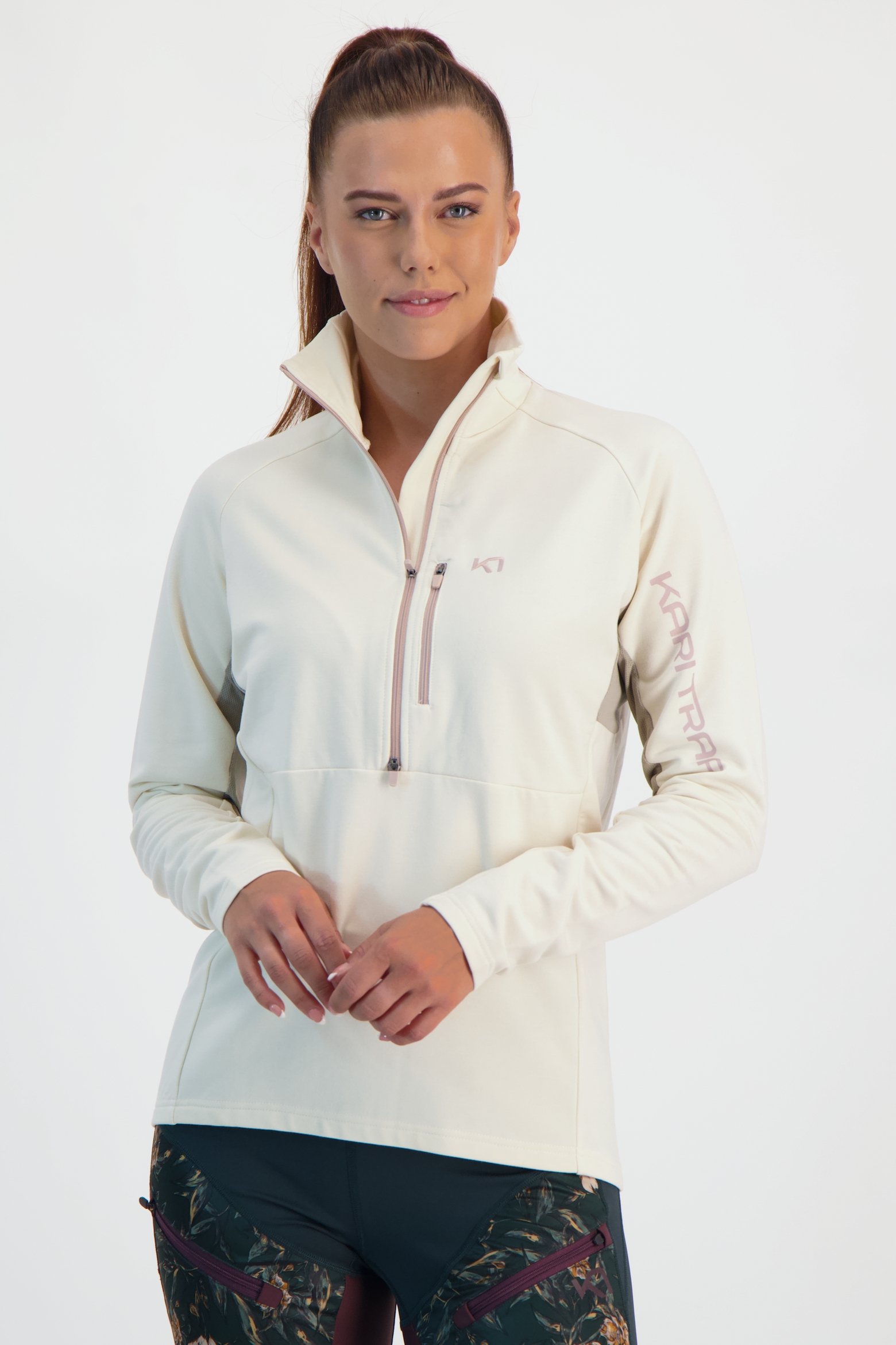Image of Kari Traa Emma Damen Longsleeve Weiss, Damen, Größe: L
