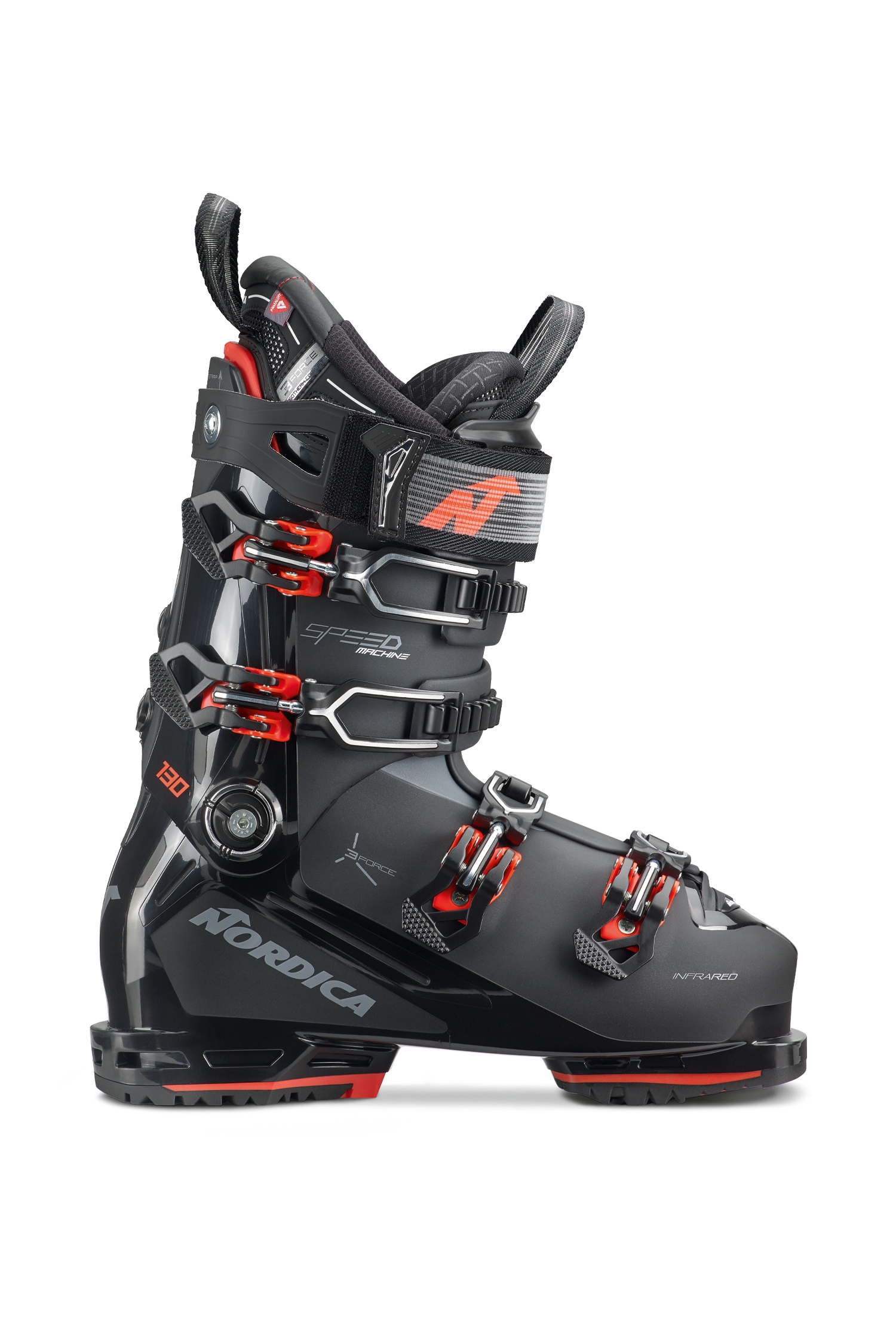 Image of Nordica Speedmachine 3 130 GW Herren Skischuh Schwarz, Herren, Größe: 25 1/2