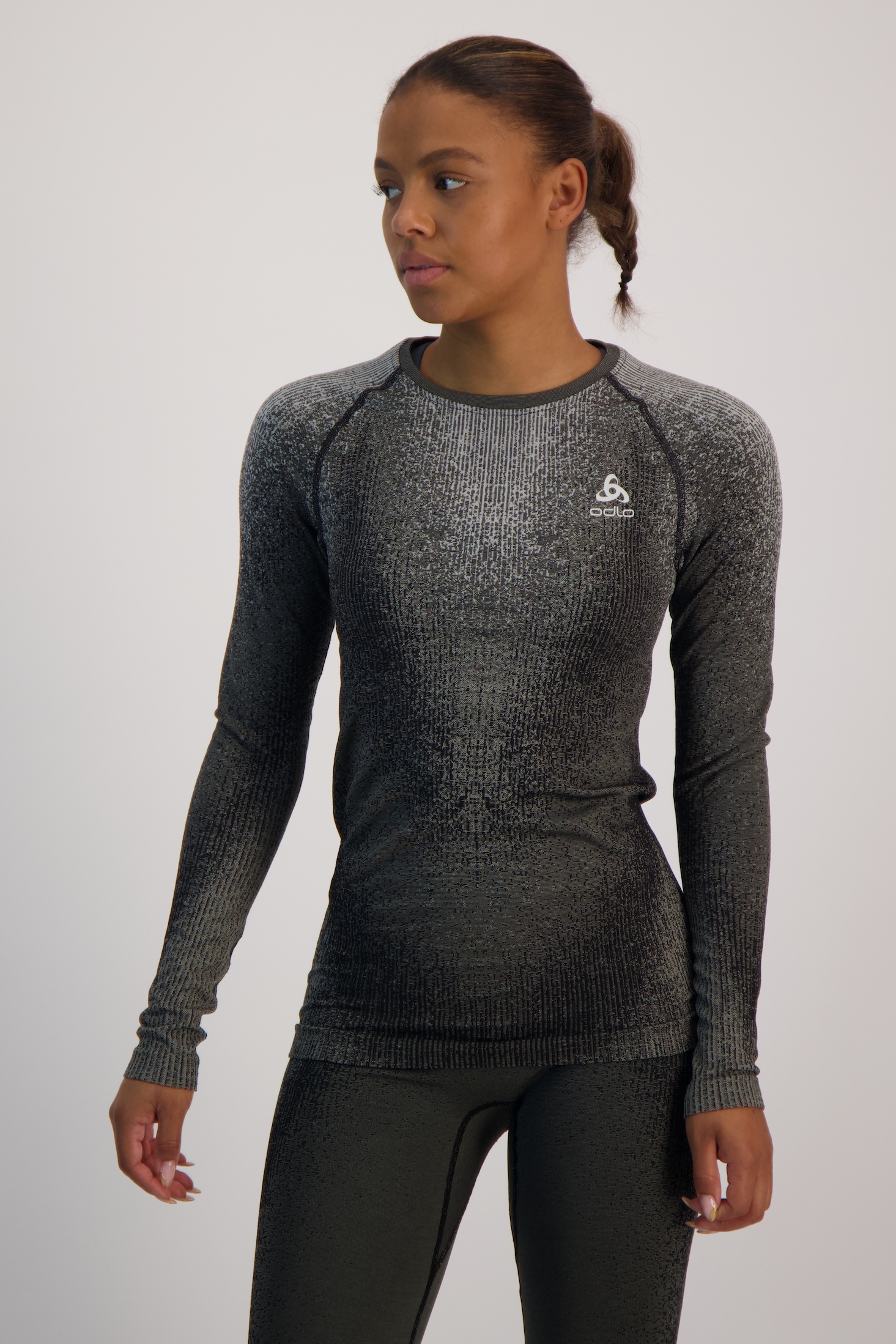 Image of Odlo Performance Blackcomb Warm Damen Thermo Longsleeve Schwarz, Damen, Größe: XL