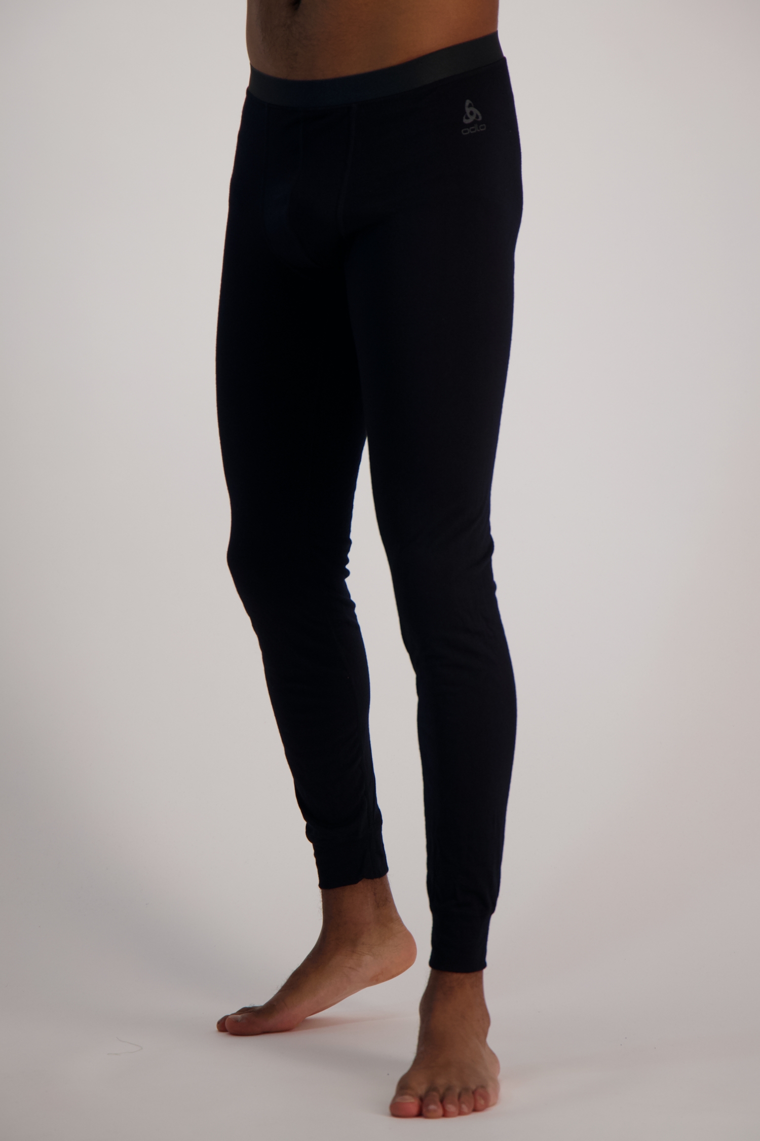 Image of Odlo Natural Merino 200 Warm Herren Thermohose Schwarz, Herren, Größe: M