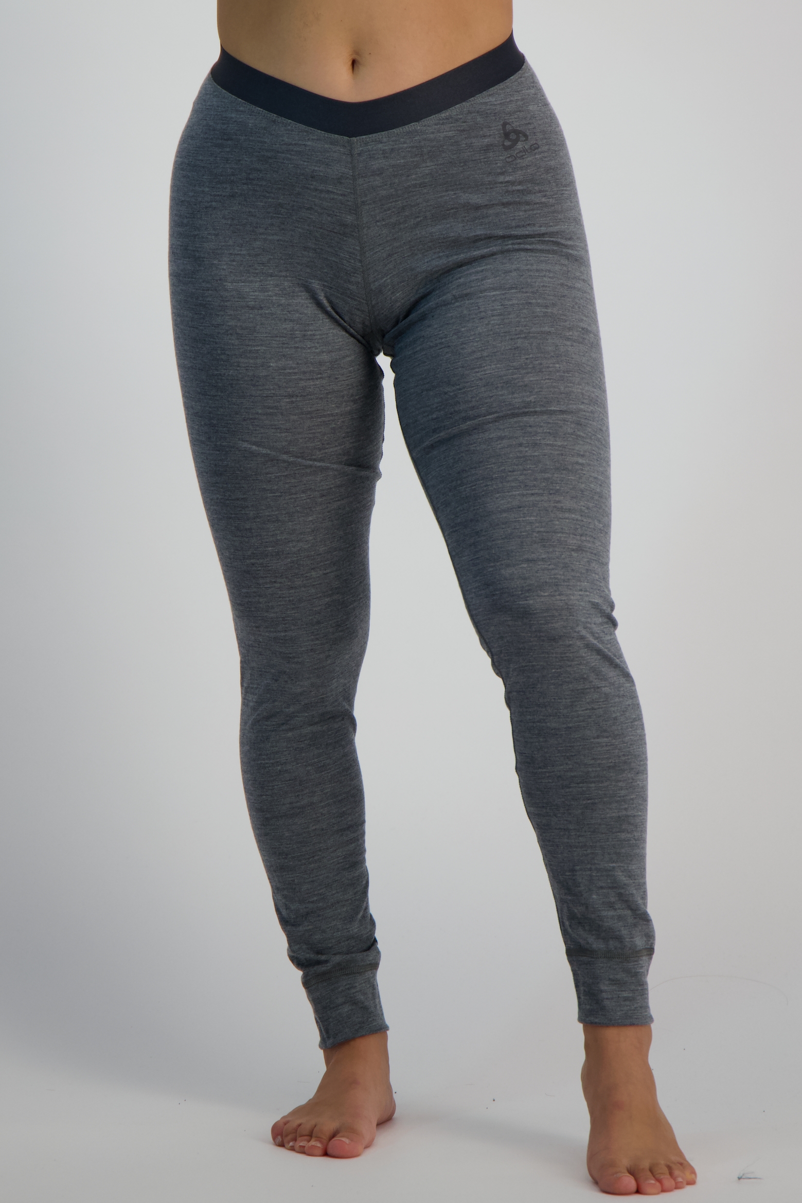 Odlo Natural Merino 200 Warm Damen Thermohose Grau, Damen, Größe: L