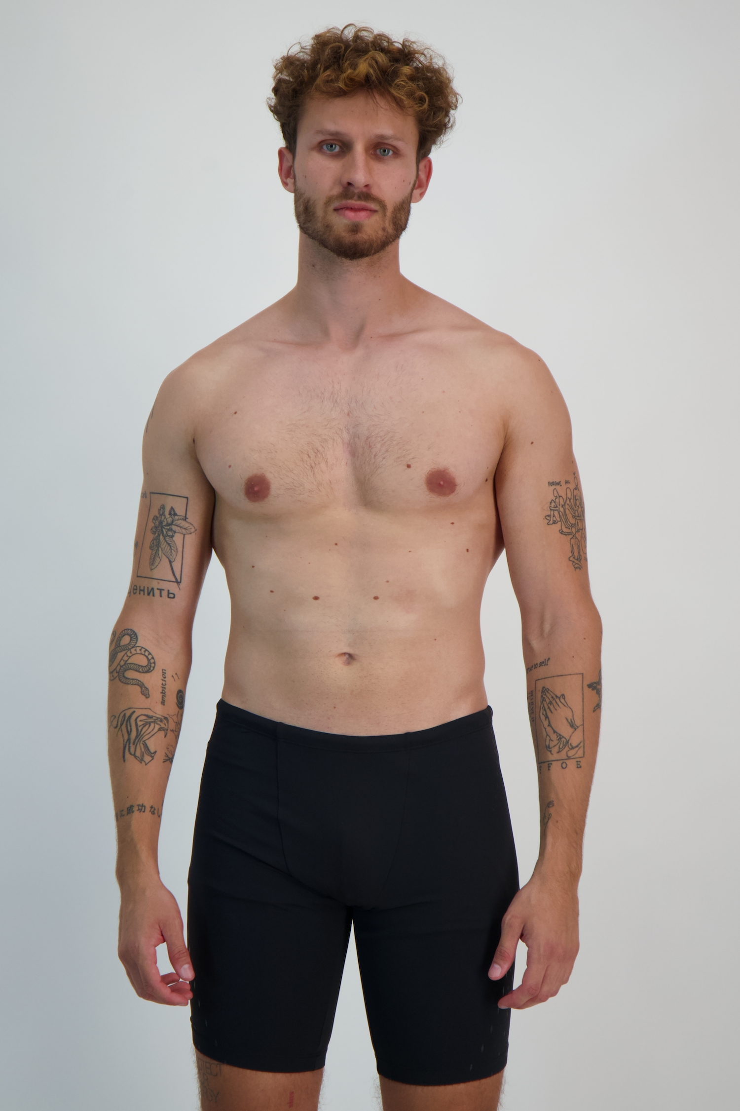 POWERZONE Jammer Herren Badehose Schwarz, Herren, Größe: XL