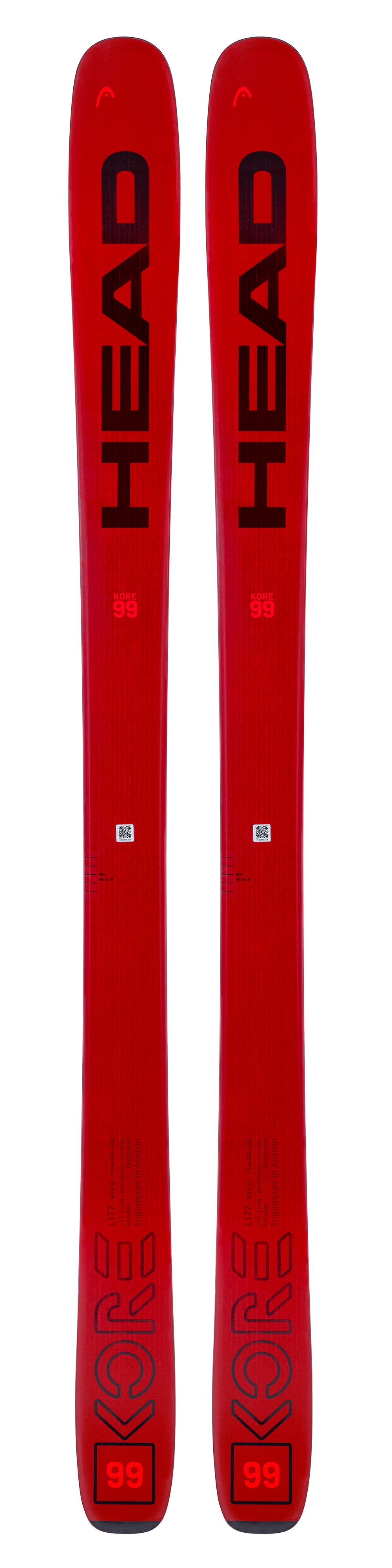 HEAD Kore 99 Ski 23/24 Rot, Herren, Größe: 177