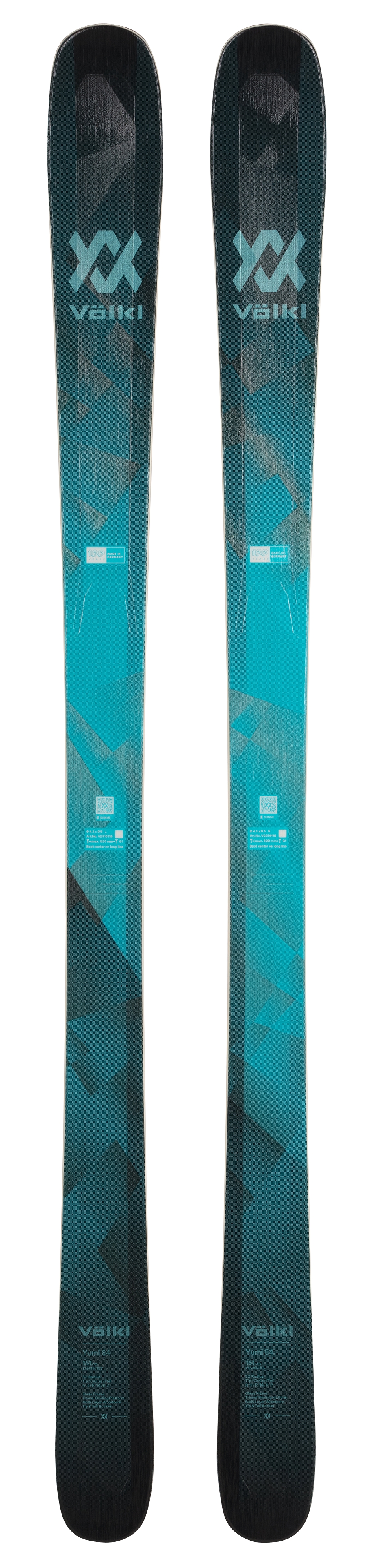 Image of Voelkl Yumi 84 Damen Ski 23/24 Blau, Damen, Größe: 154