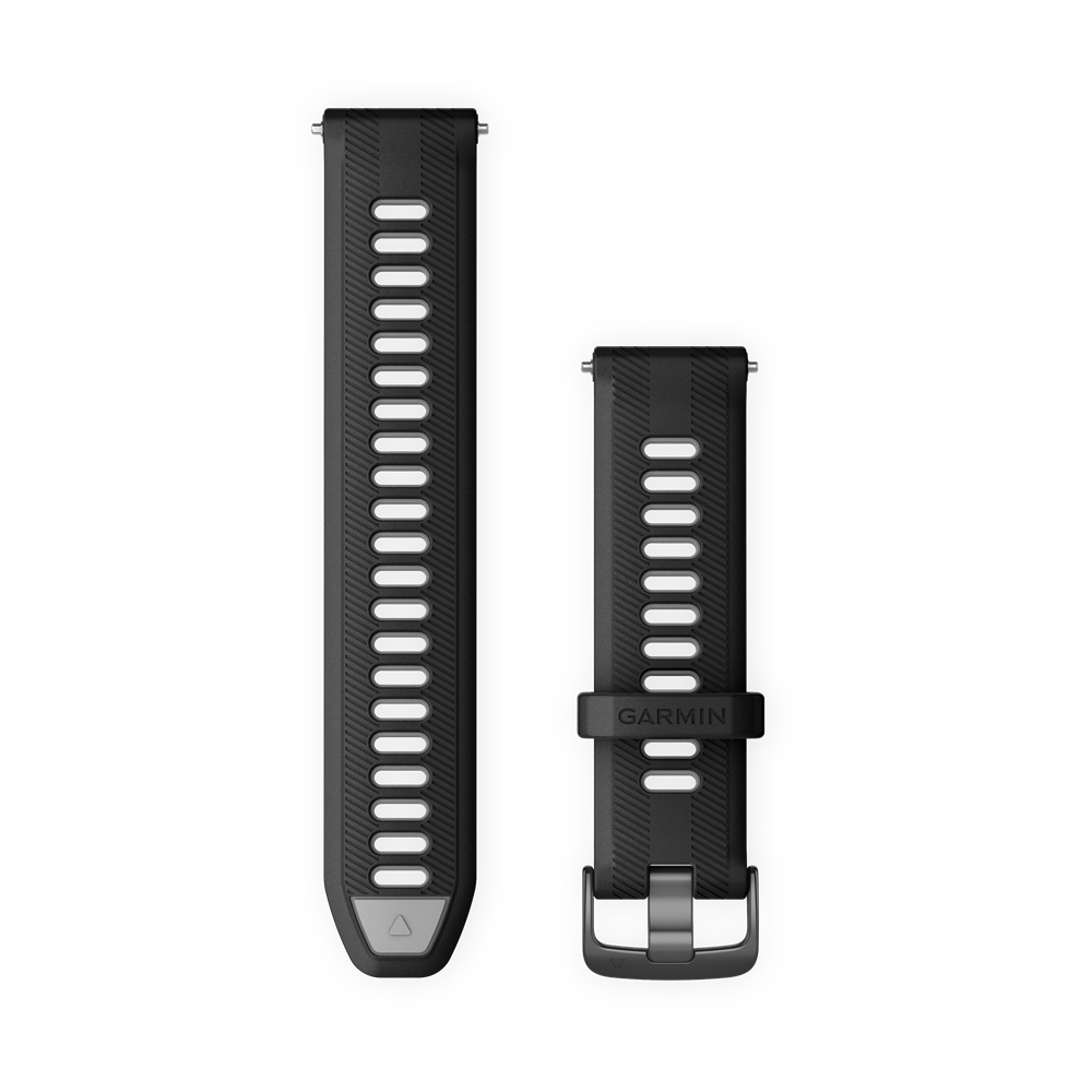GARMIN 22 mm Schnellwechsel Uhrenarmband Schwarz, Herren, Größe: 0