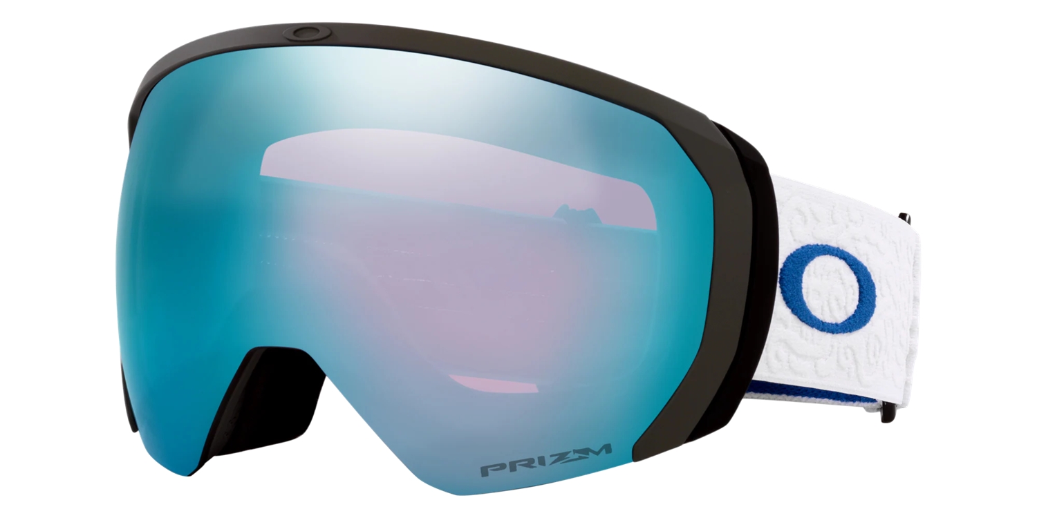 Image of Oakley Flight Path L Aleksander Kilde Signature Skibrille Weiss, Herren, Größe: ONE SIZE