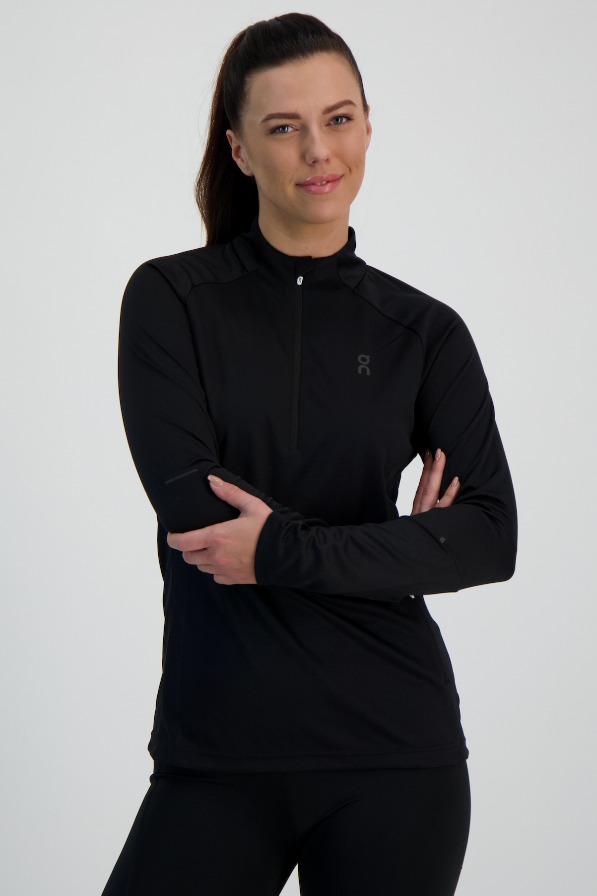 Image of ON Climate Damen Longsleeve Schwarz, Damen, Größe: M