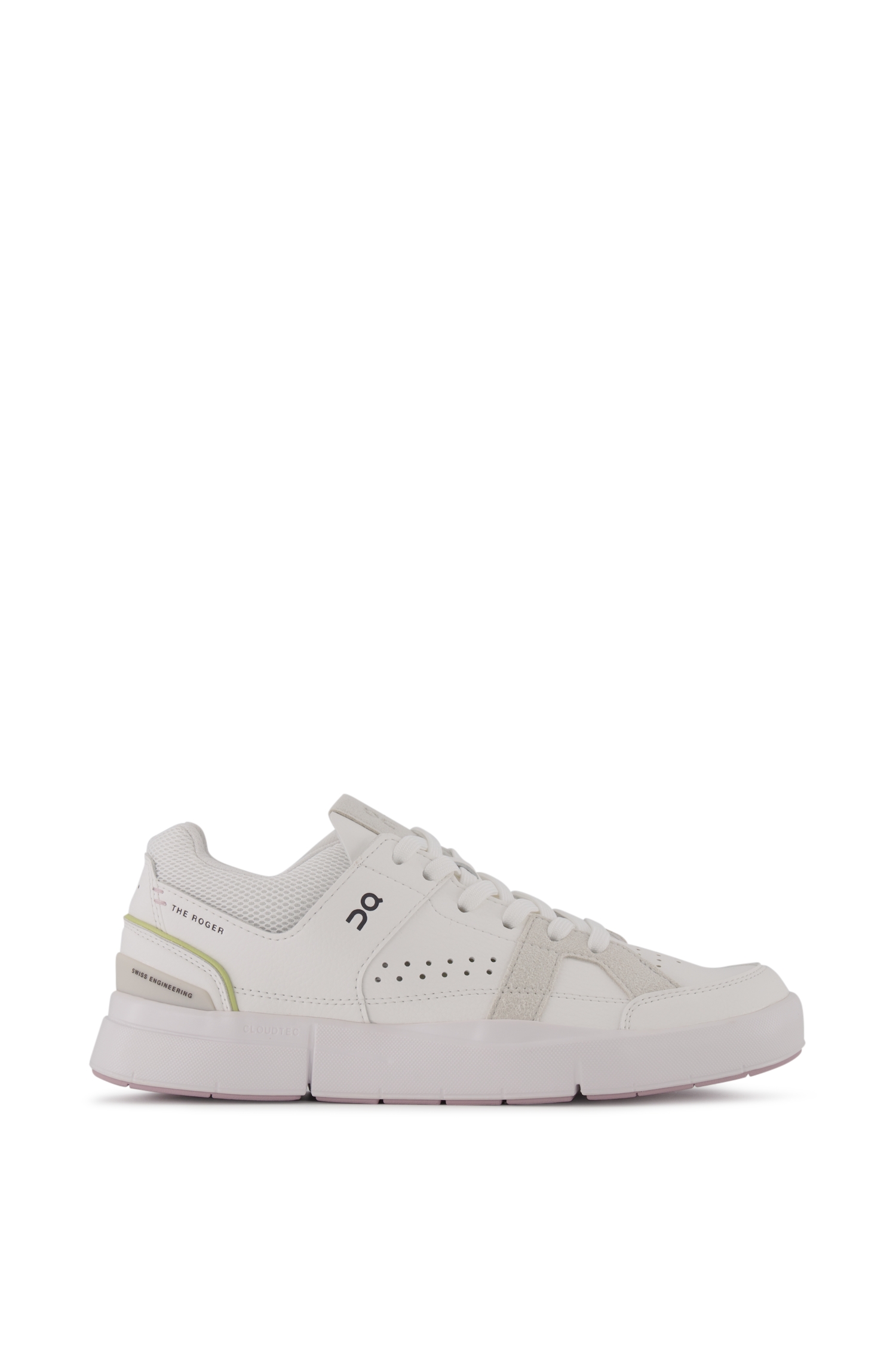 ON The Roger Clubhouse Damen Sneaker Weiss, Damen, Größe: 8