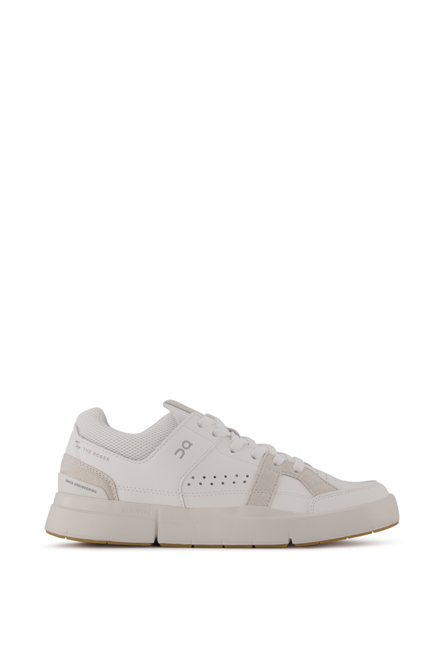 ON The Roger Clubhouse Damen Sneaker Beige, Damen, Größe: 6 1/2