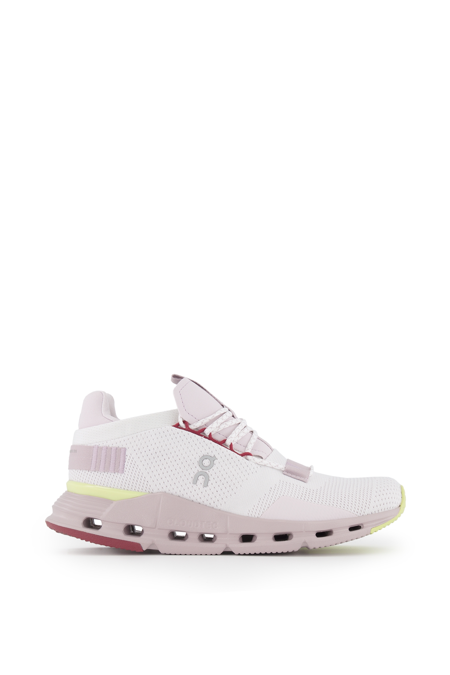 ON Cloudnova Damen Sneaker Weiss, Damen, Größe: 7