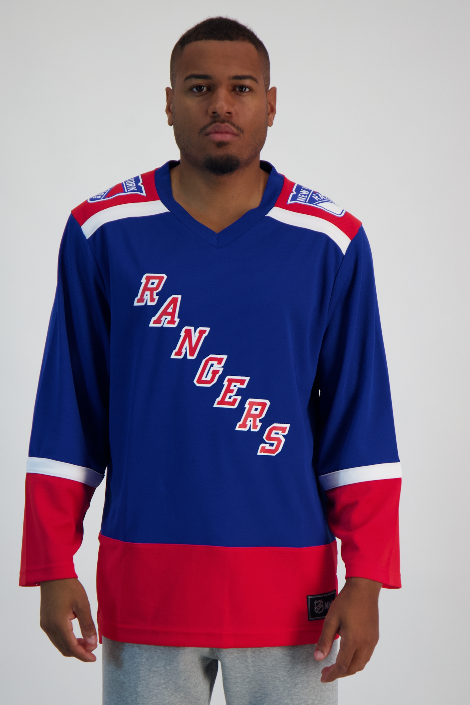 Fanatics New York Rangers Replica Herren Eishockeytrikot 23/24 Blau, Herren, Größe: L