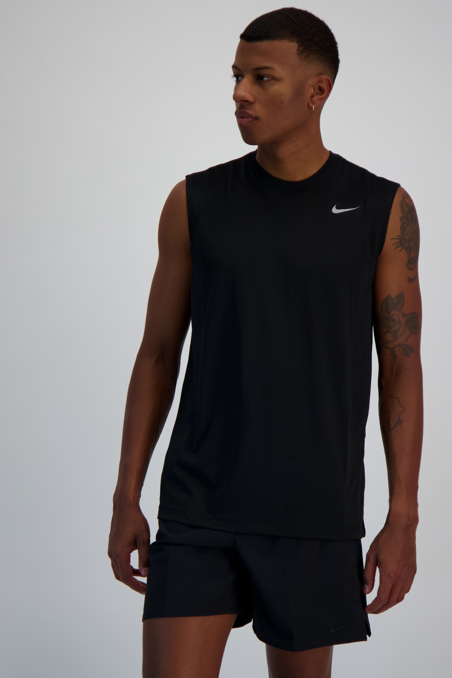 Image of Nike Dri-FIT Legend Herren Tanktop Schwarz, Herren, Größe: S