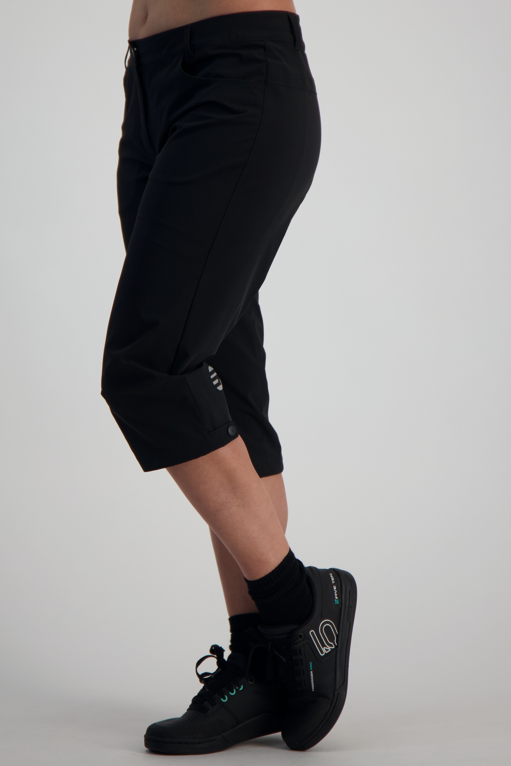 Image of Stoke Salta Damen 3/4 Bikehose Schwarz, Damen, Größe: L