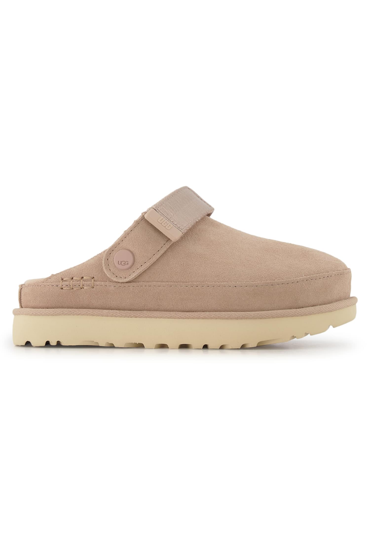 Image of UGG Goldenstar Clog Damen Sandale Taupe, Damen, Größe: 10