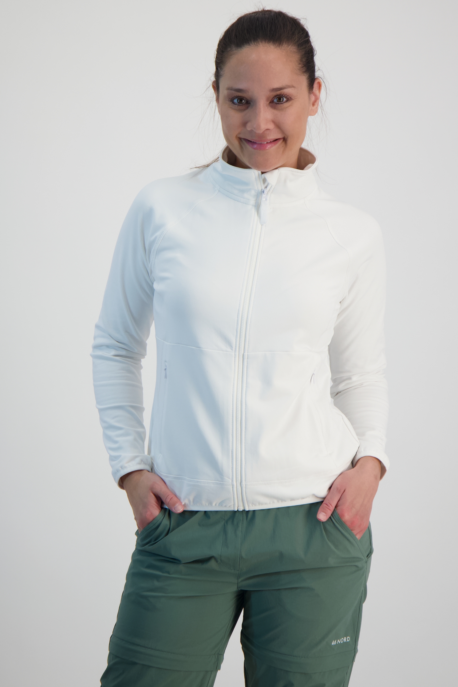 Image of 46 NORD Damen Midlayer Weiss, Damen, Größe: 34