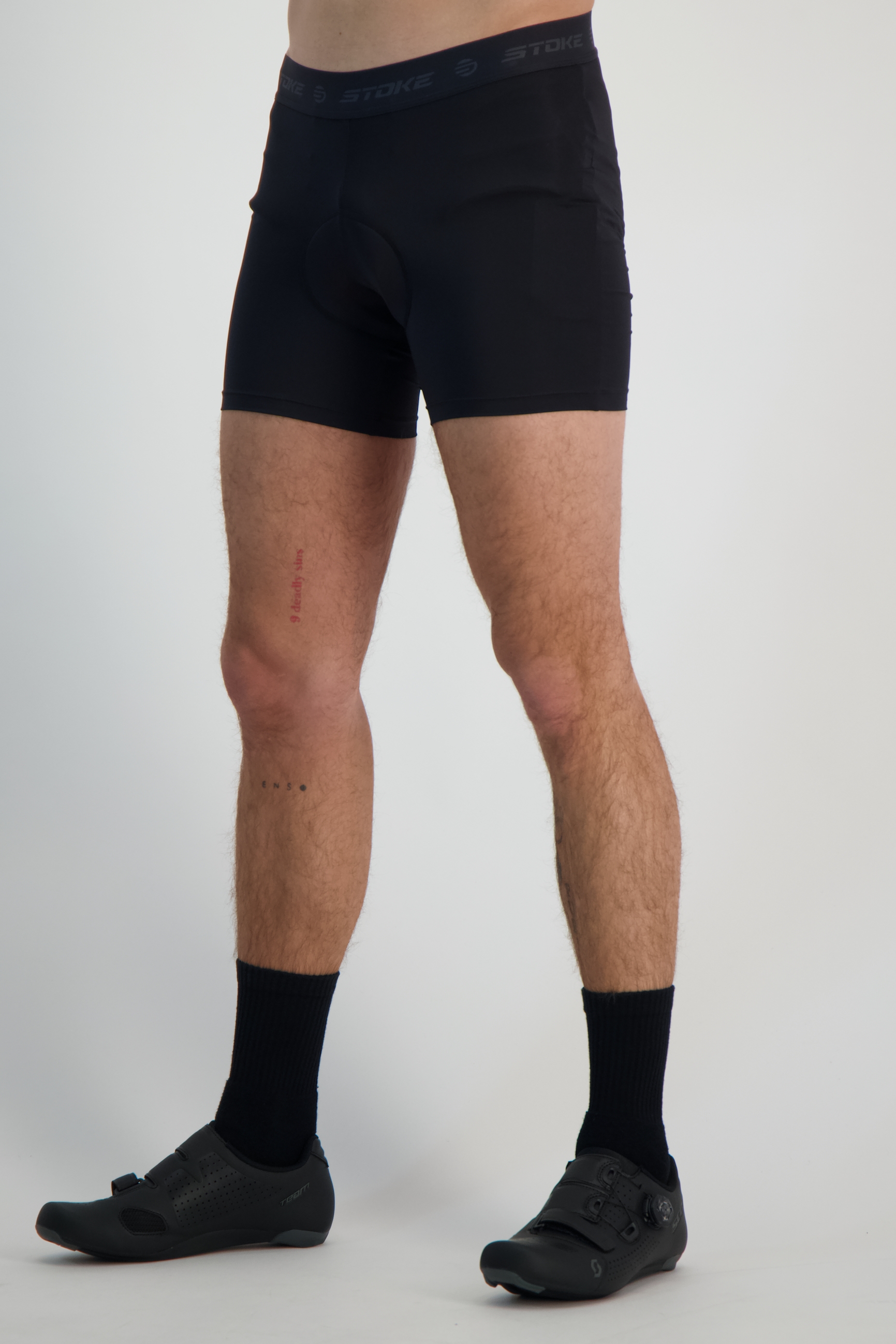Image of Stoke Base Liner Herren Bikeshort Schwarz, Herren, Größe: M
