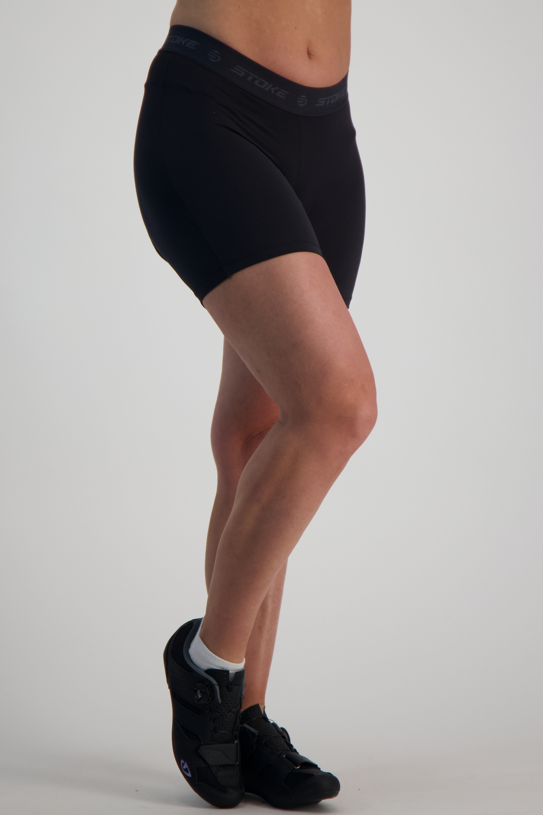 Image of Stoke Base Liner Damen Bikeshort Schwarz, Damen, Größe: L