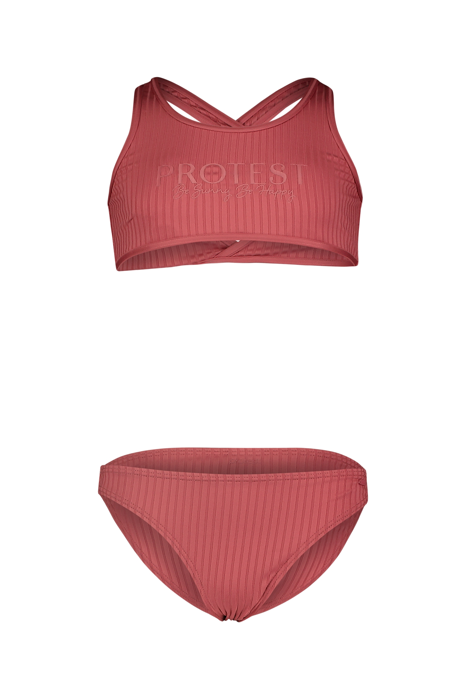 Image of PROTEST PRTMOON Bralette Mädchen Bikini Pink, , Größe: 128