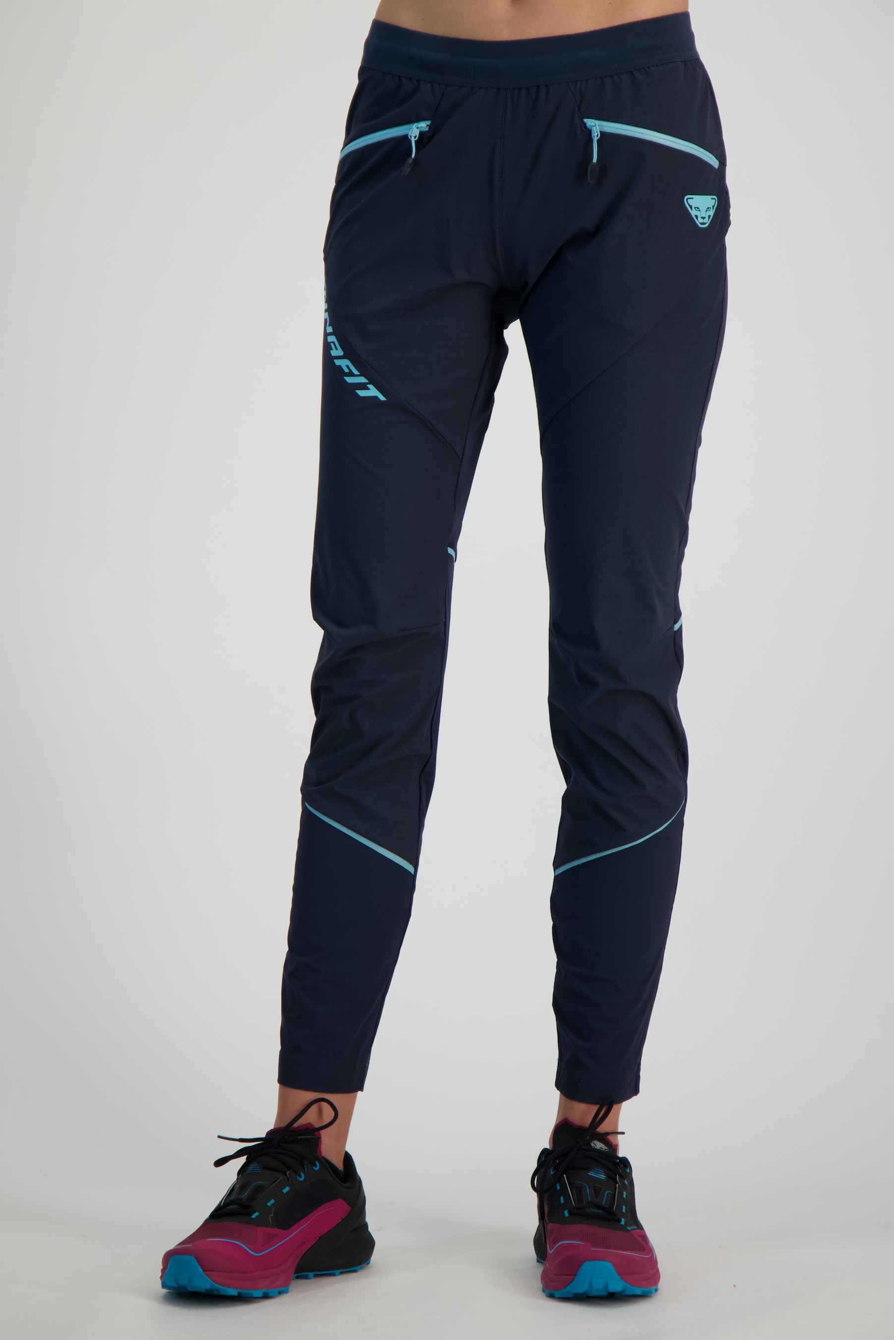 Image of Dynafit Traverse Dynastretch Damen Wanderhose Blau, Damen, Größe: XL