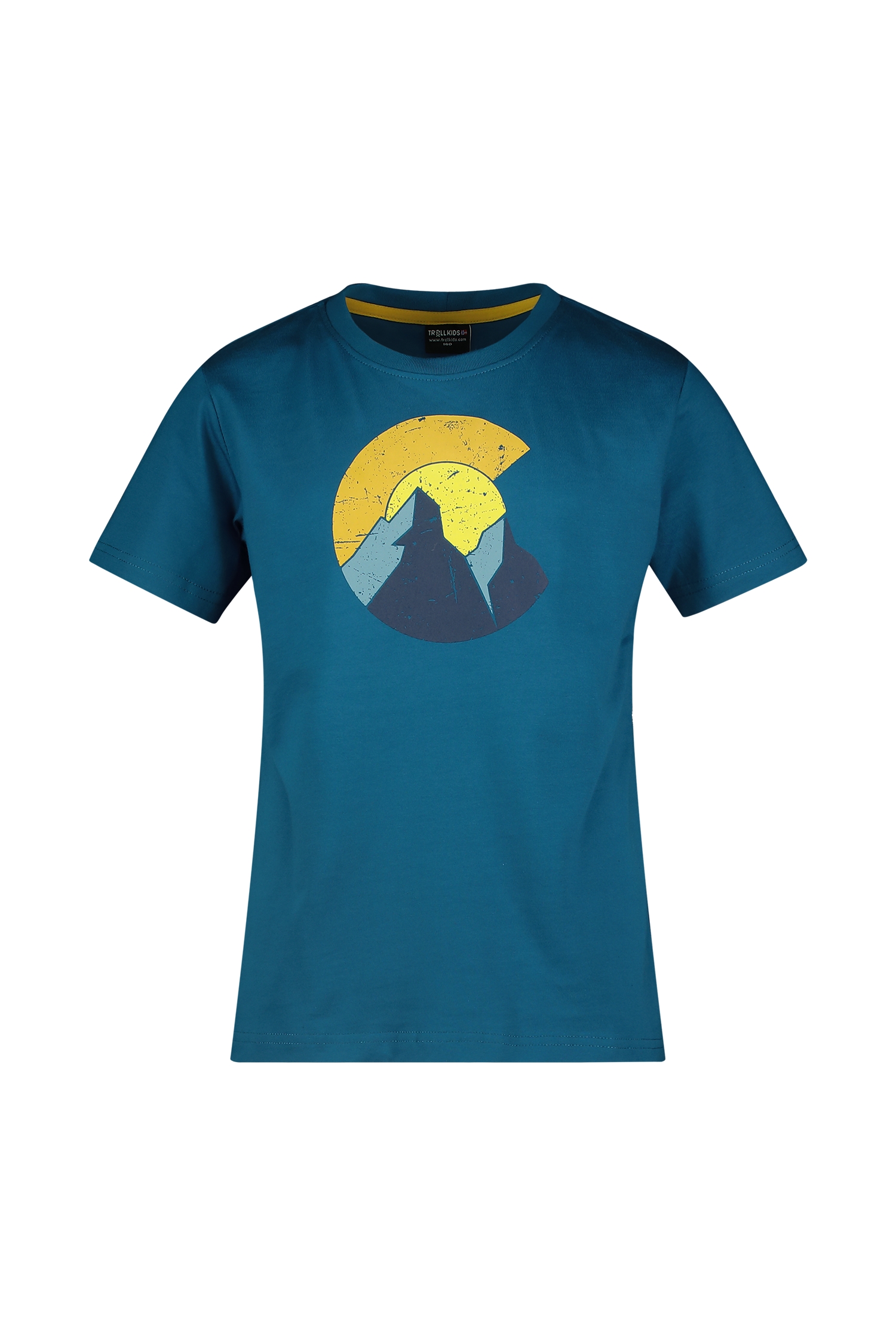 Image of Trollkids Halsafjord Kinder T-Shirt Blau, , Größe: 116
