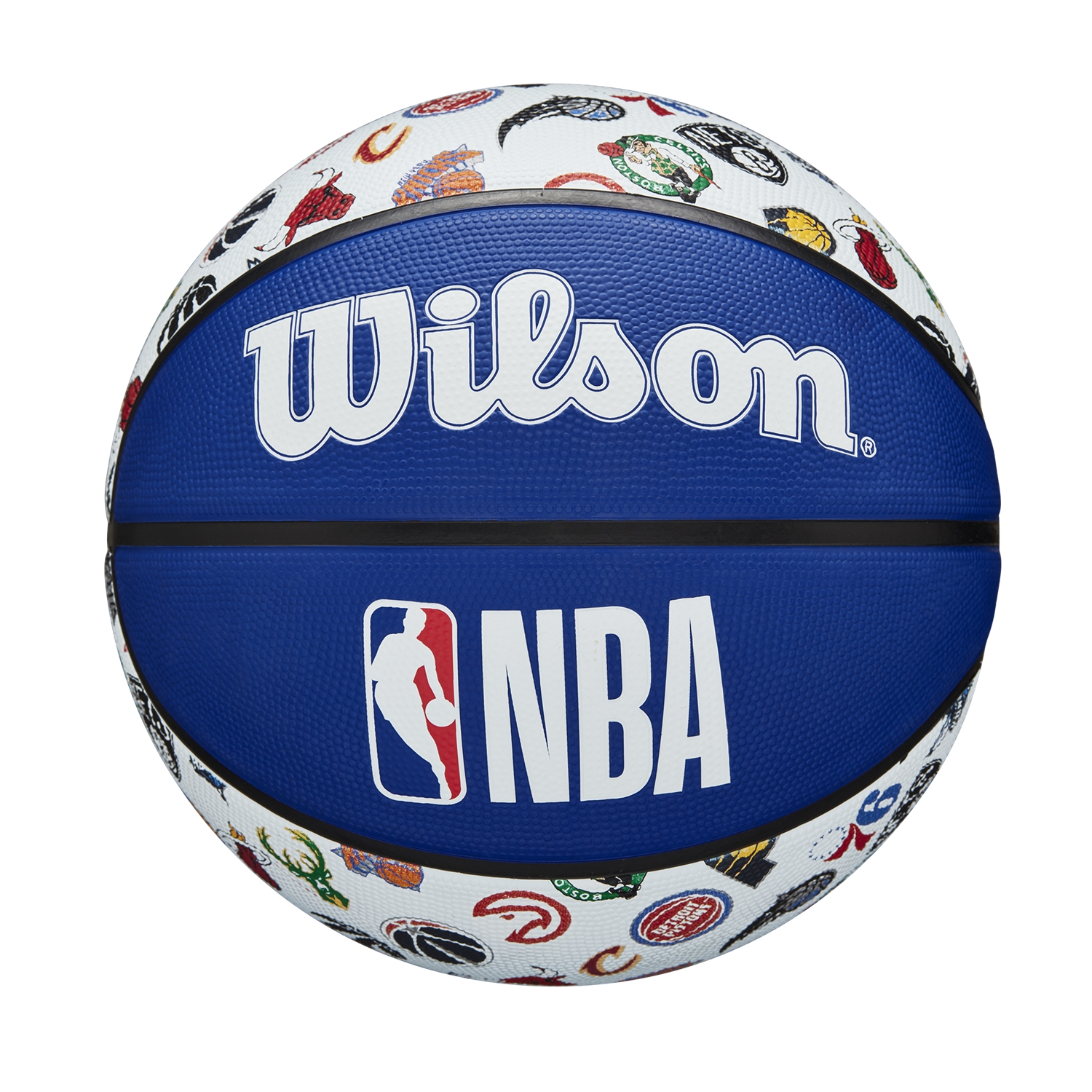 Image of Wilson NBA All Team Basketball Weiss, Herren, Größe: 0