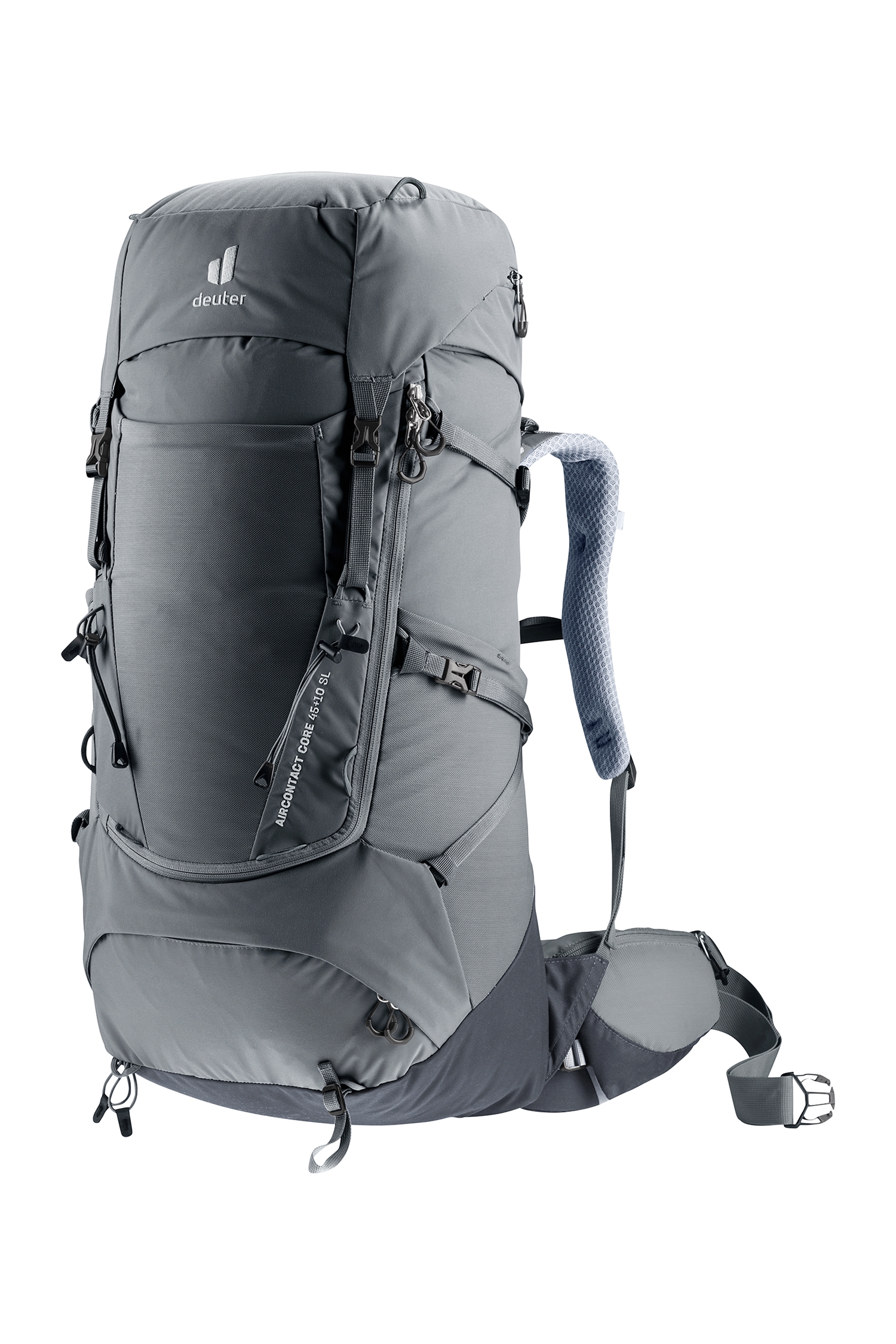 Image of deuter Aircontact Core SL 45+10 L Damen Wanderrucksack Schwarz, Damen, Größe: ONE SIZE