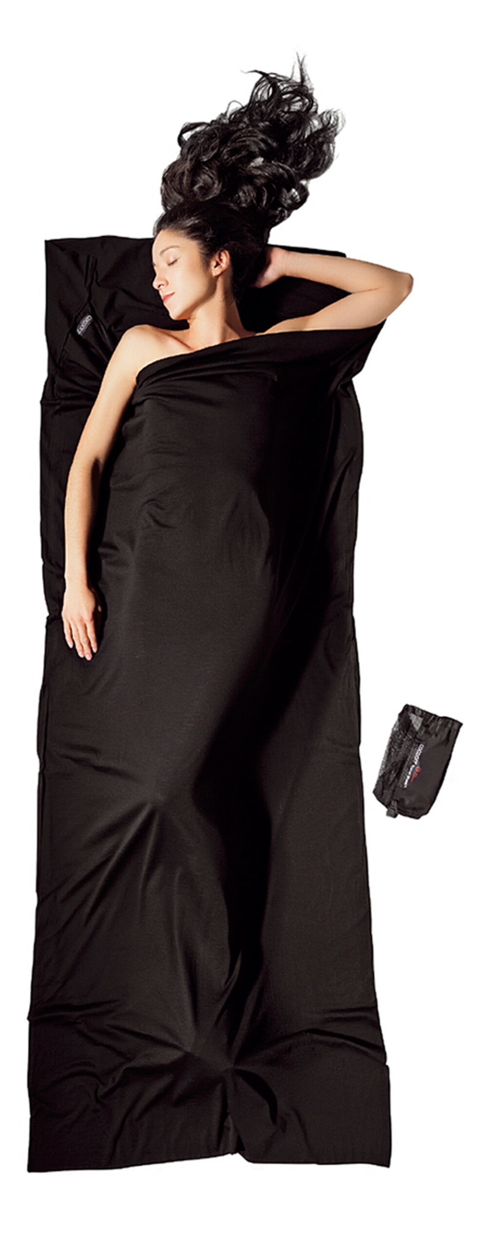 Image of Cocoon TravelSheet Hüttenschlafsack Schwarz, Herren, Größe: 0