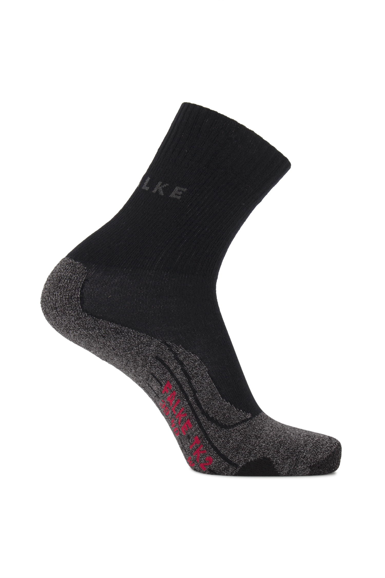 Image of Falke TK2 Explore 35-42 Damen Wandersocken Schwarz, Damen, Größe: III