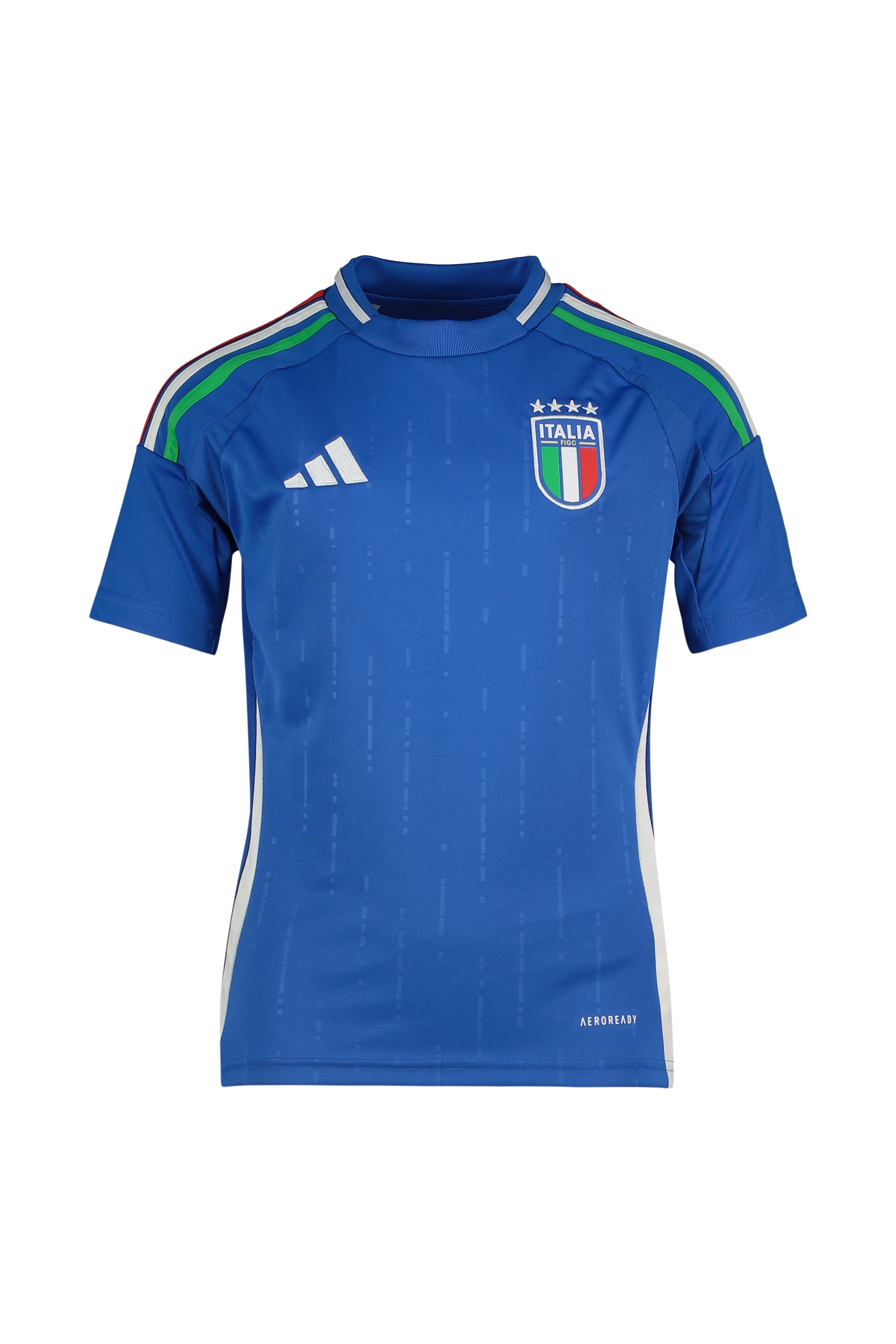 Image of adidas Italien Home Replica Kinder Fussballtrikot EM 2024 Blau, , Größe: 140